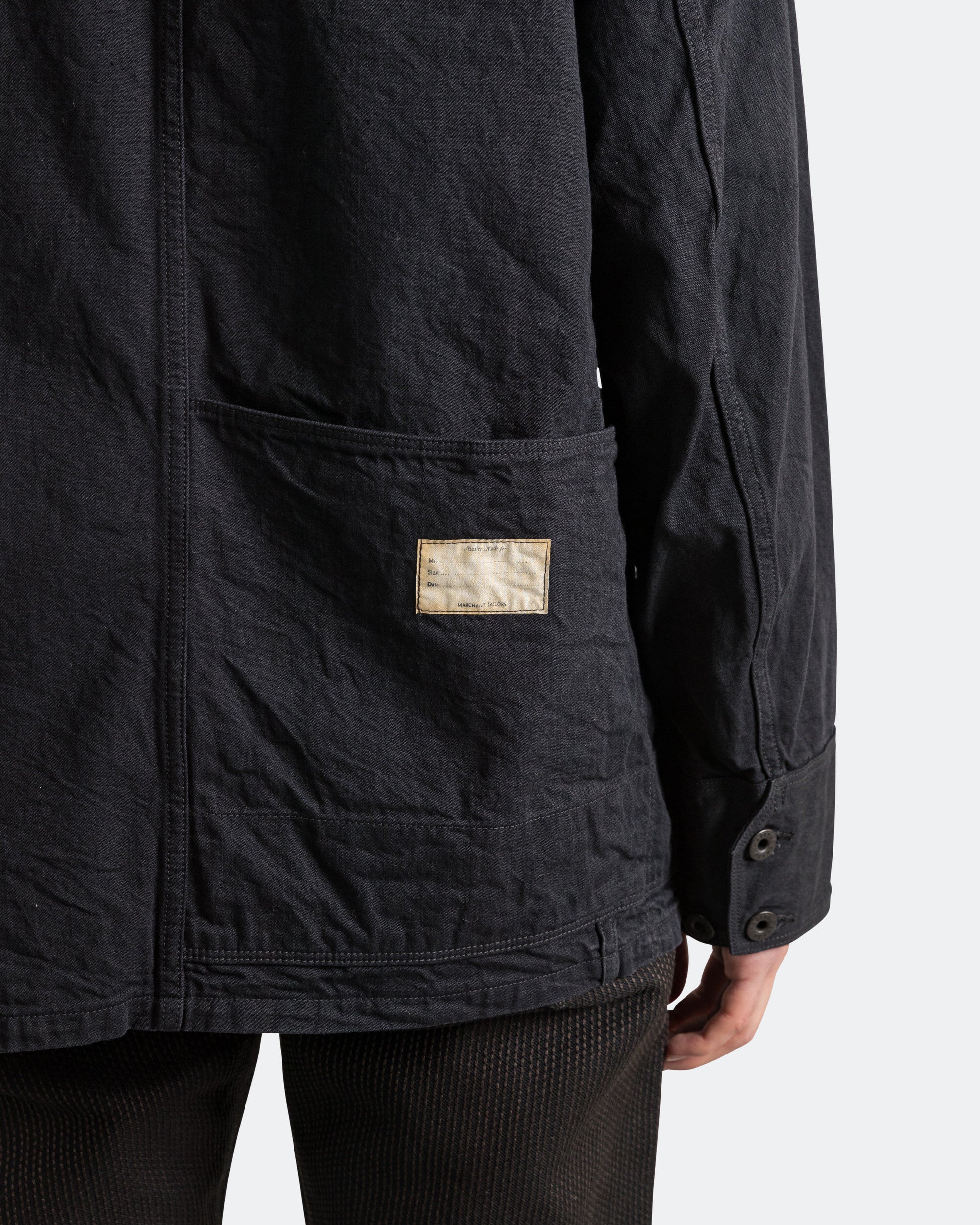 10oz BLKxBLK Denim CACTUS Coverall - Black - Image 5