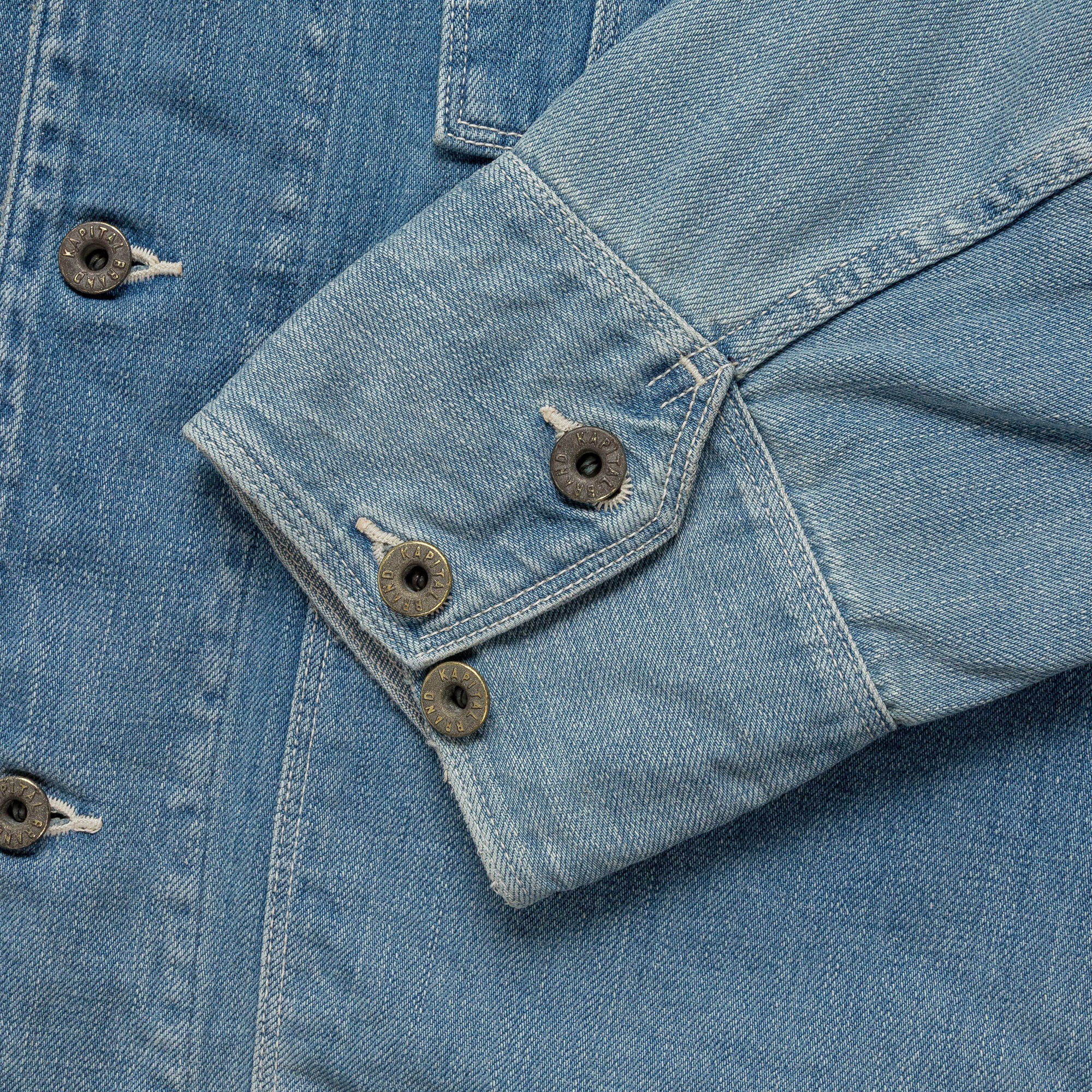 12oz Denim CACTUS Coverall - Mid Tone - Image 4