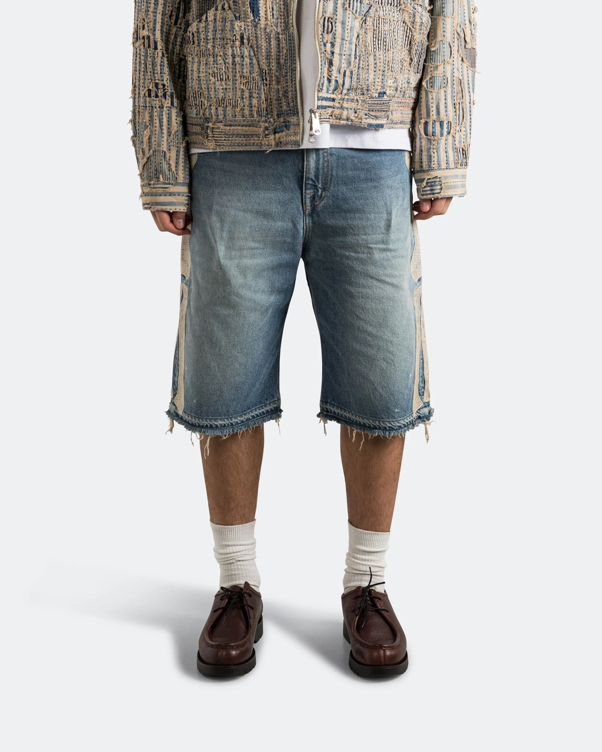 14oz Denim 5P Shorts (BONE) - PRO - Image 2