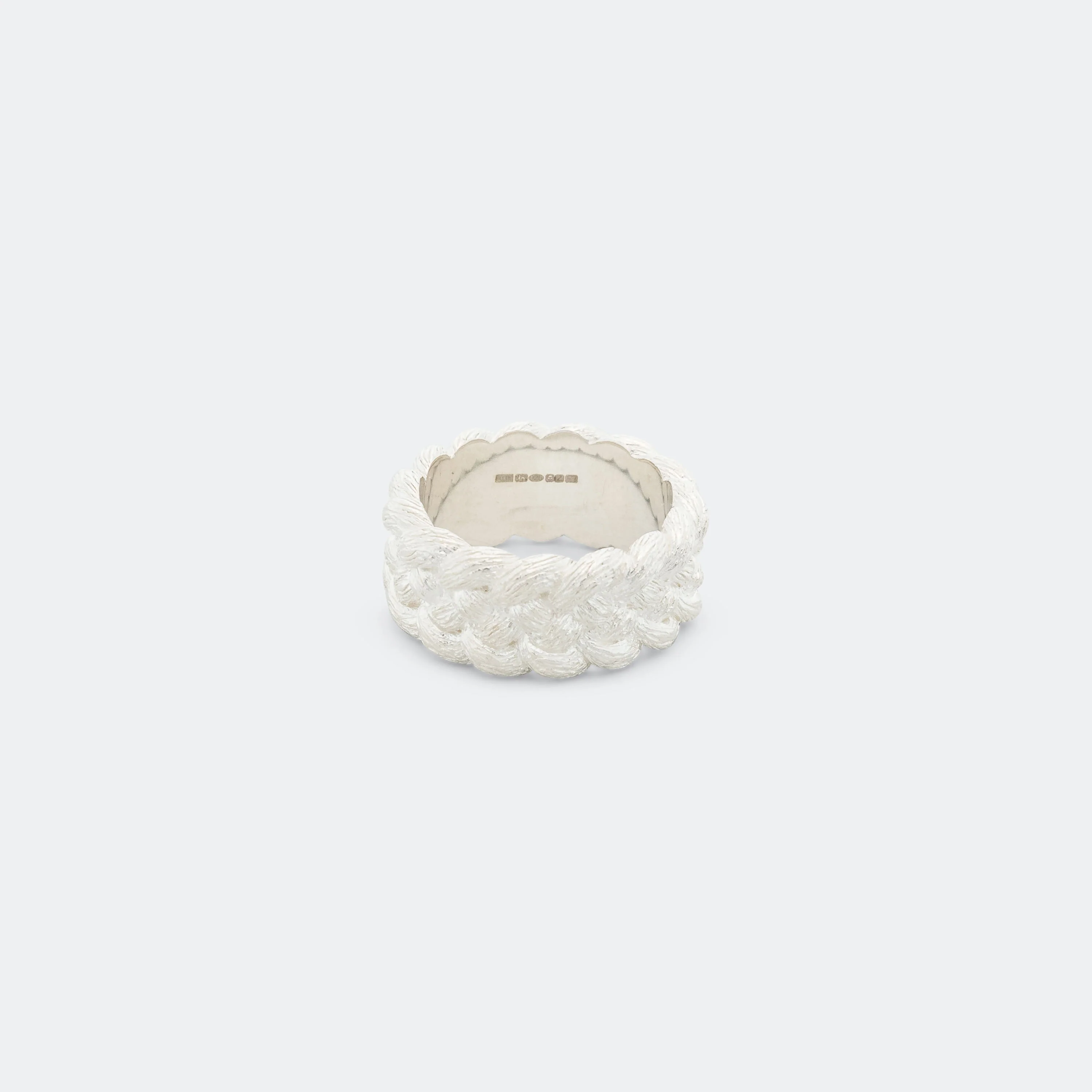 4 Strand Braid Ring - 925 Silver