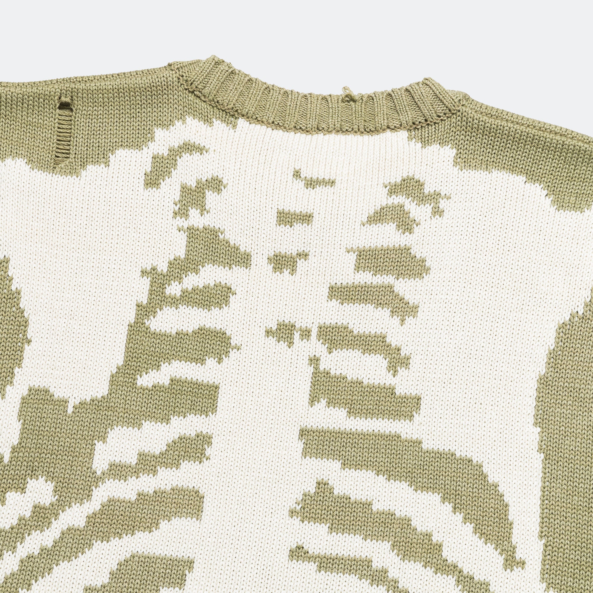 5G Cotton Knit BONE Vest - Khaki - Image 8