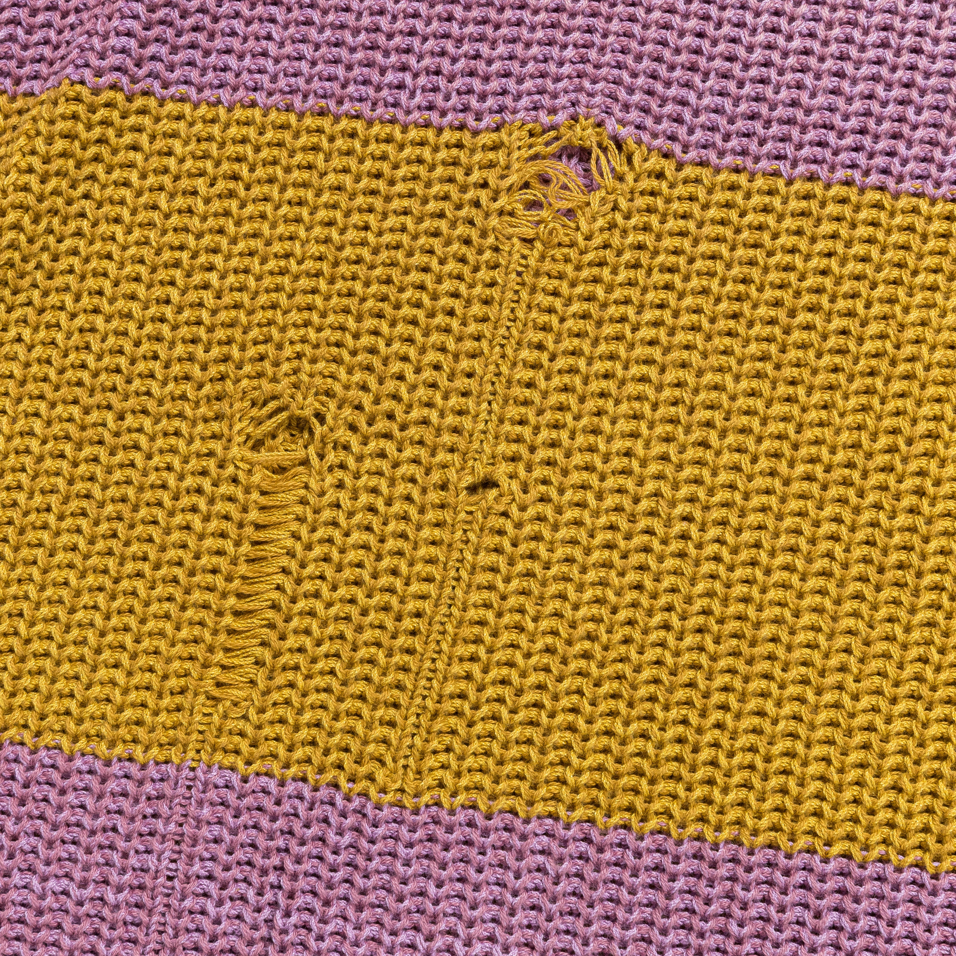5G Cotton Knit RUGGER Shirt - Yellow/Pink - Image 5