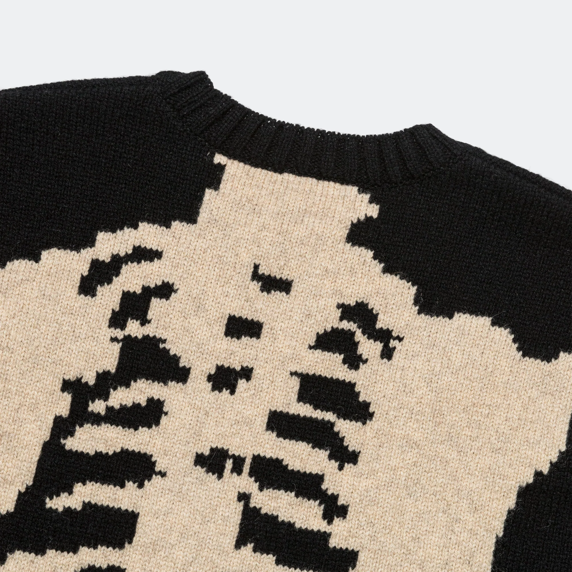 5G Wool BONE Vest - Black - Image 6