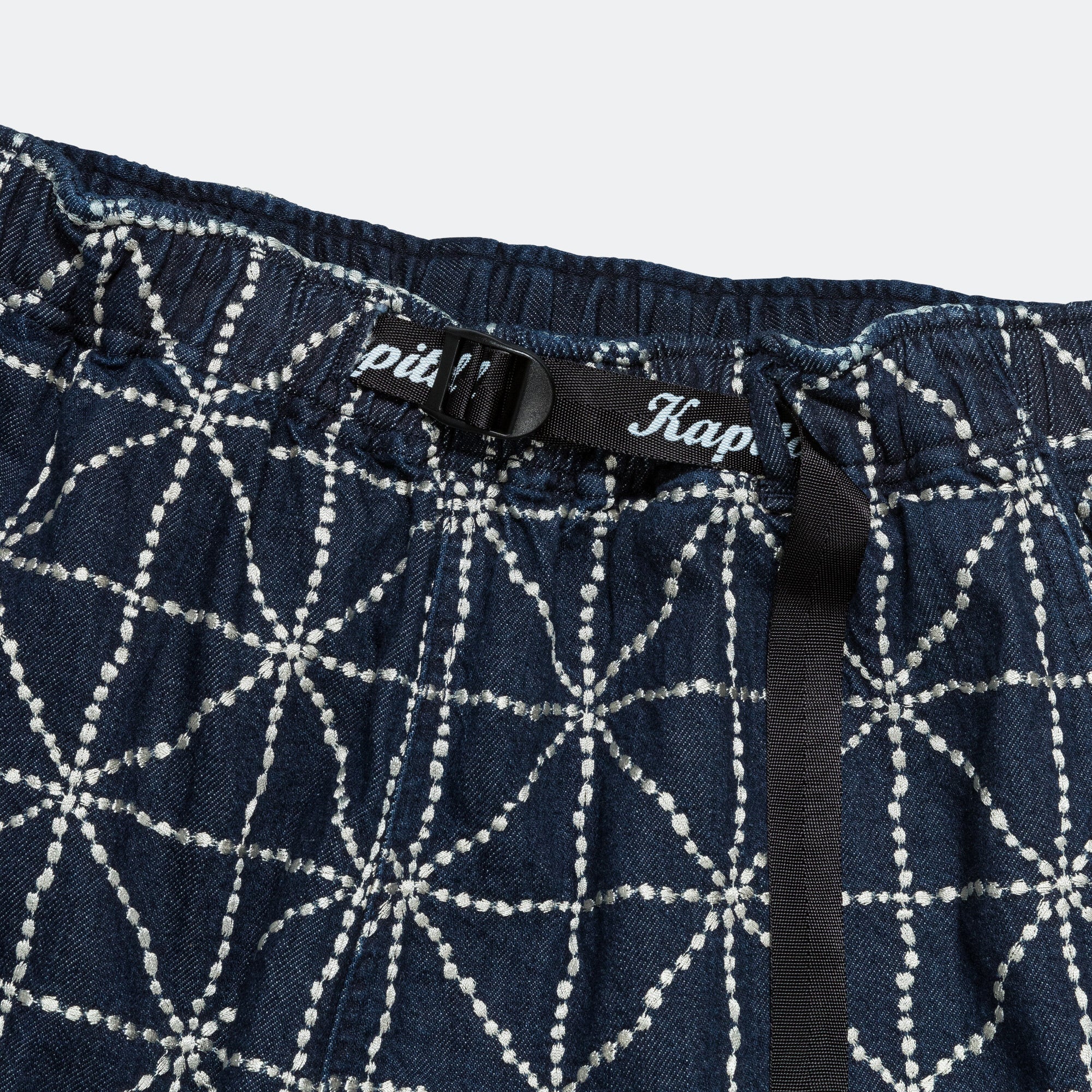 8oz Denim FOLK-DOJO EASY Shorts - Dark - Image 3