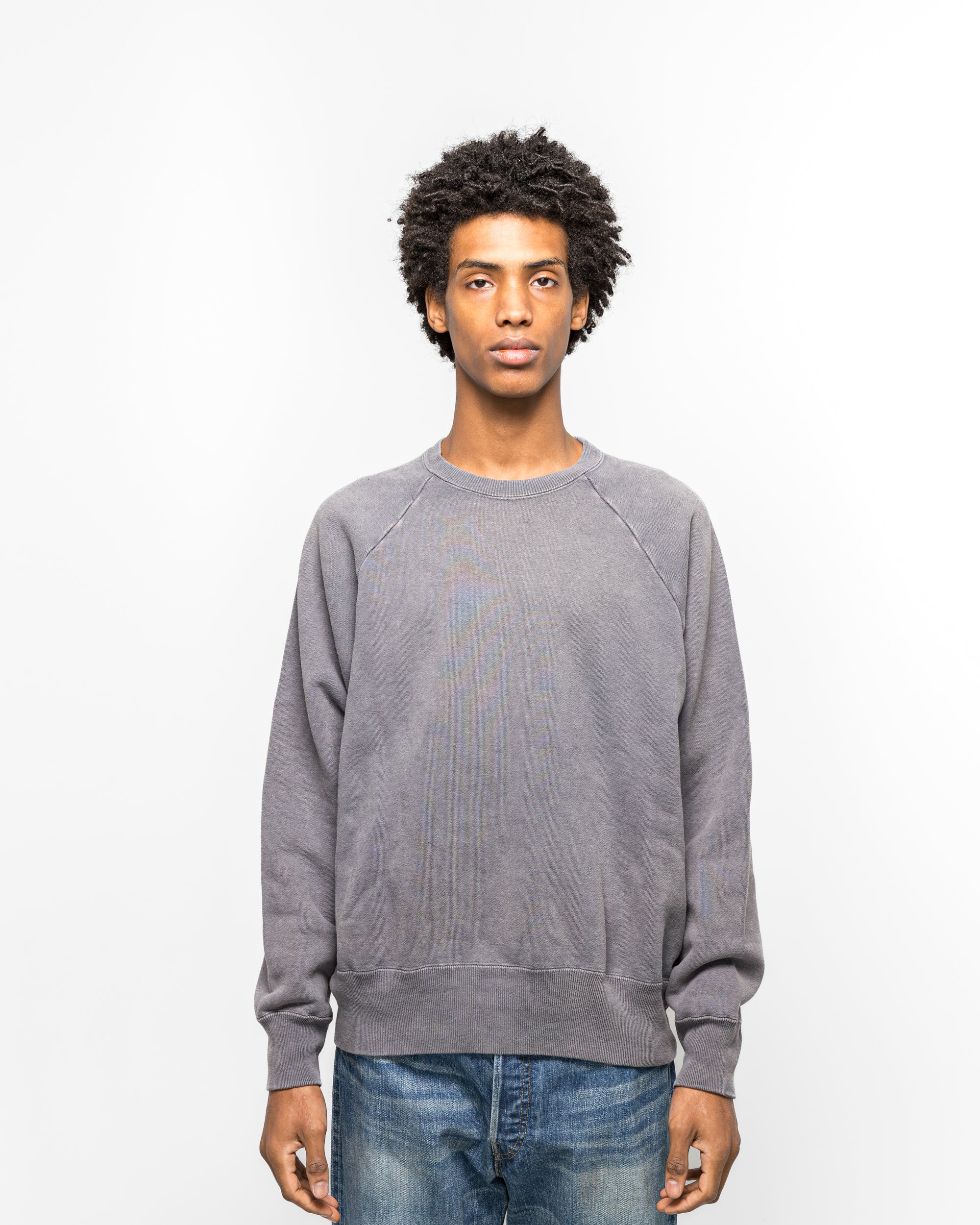 Vintage Sweatshirt - Grey - Image 2