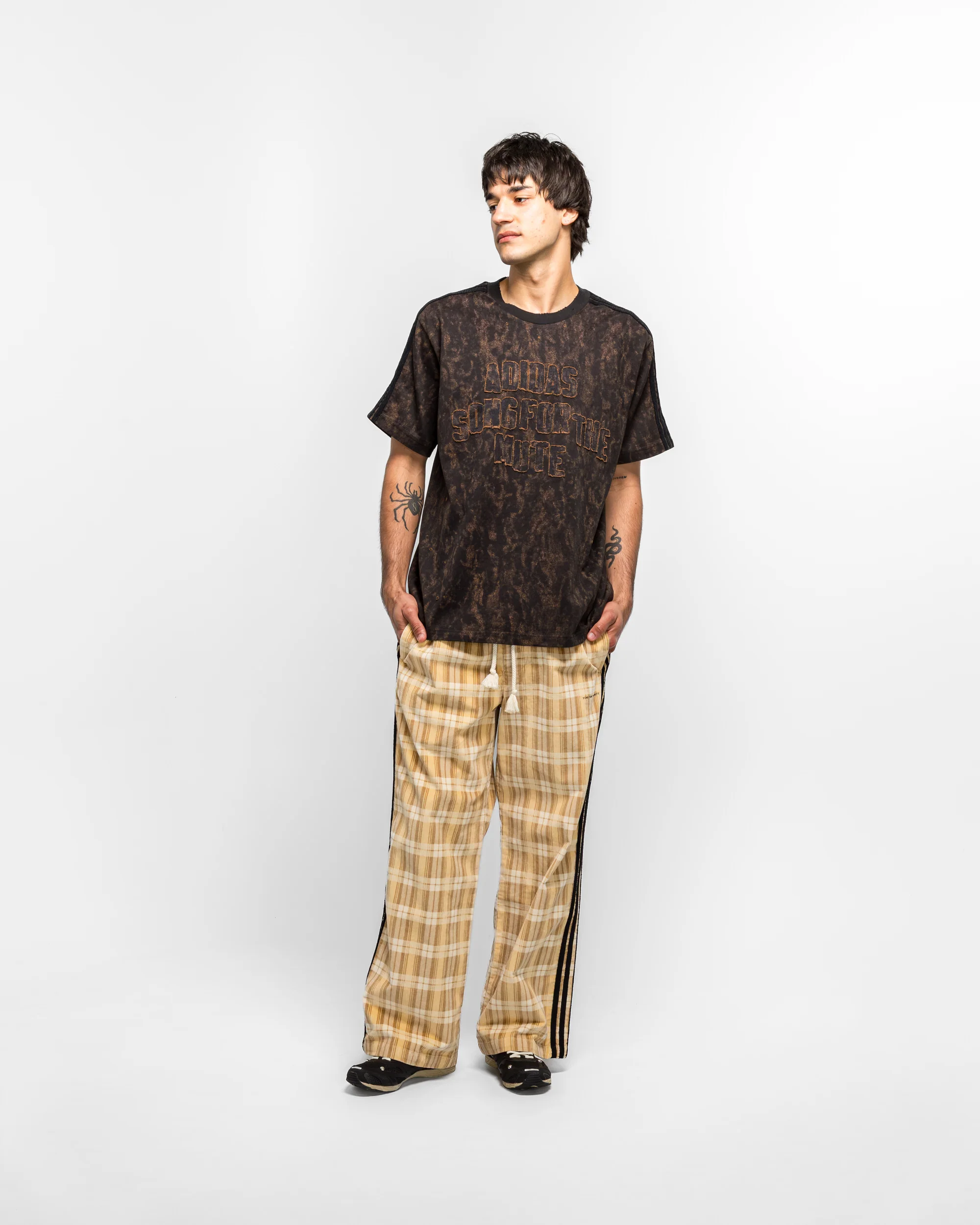 Adi006 SS Tee x SFTM - Black/Wild Brown - Image 5