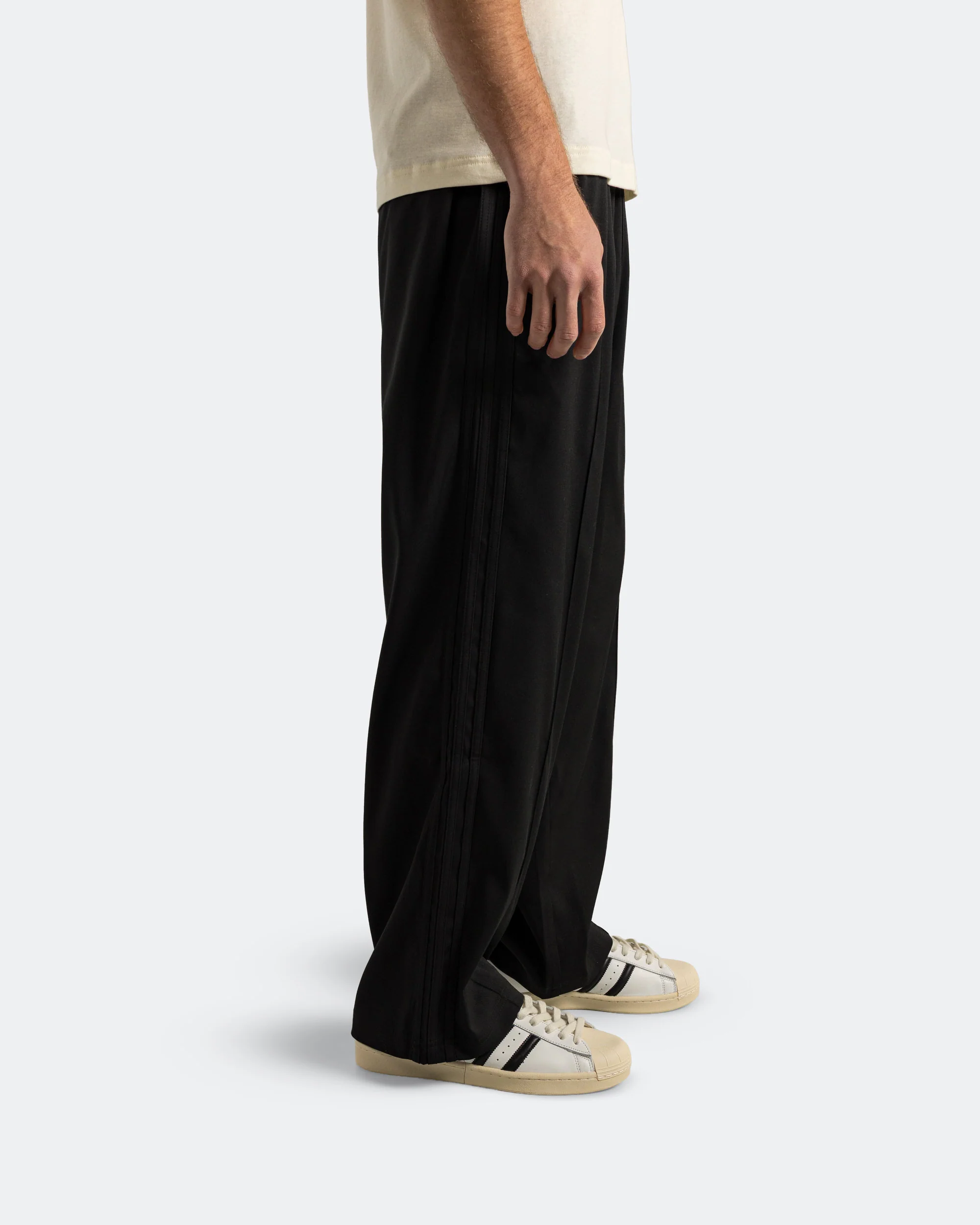 Baggy Track Pant - Black/Black - Image 3