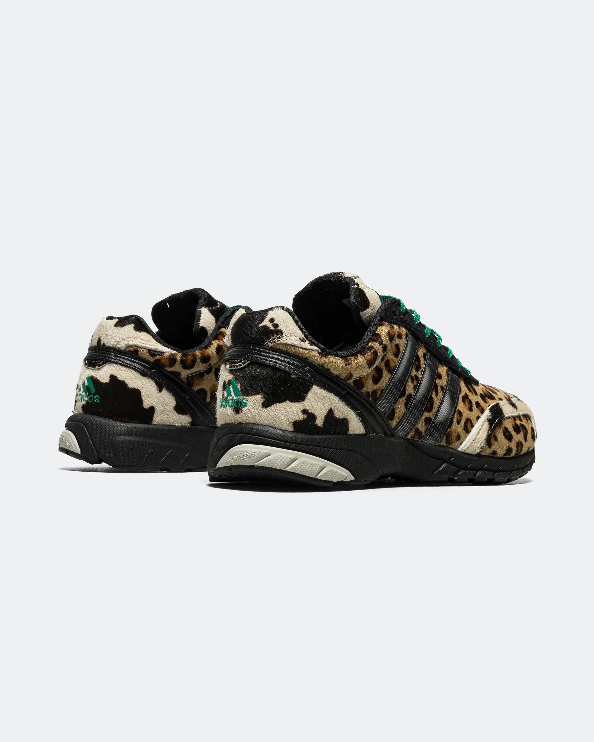 Womens Adizero Adios OG - Grey Two/Core Black-Court Green - Image 3