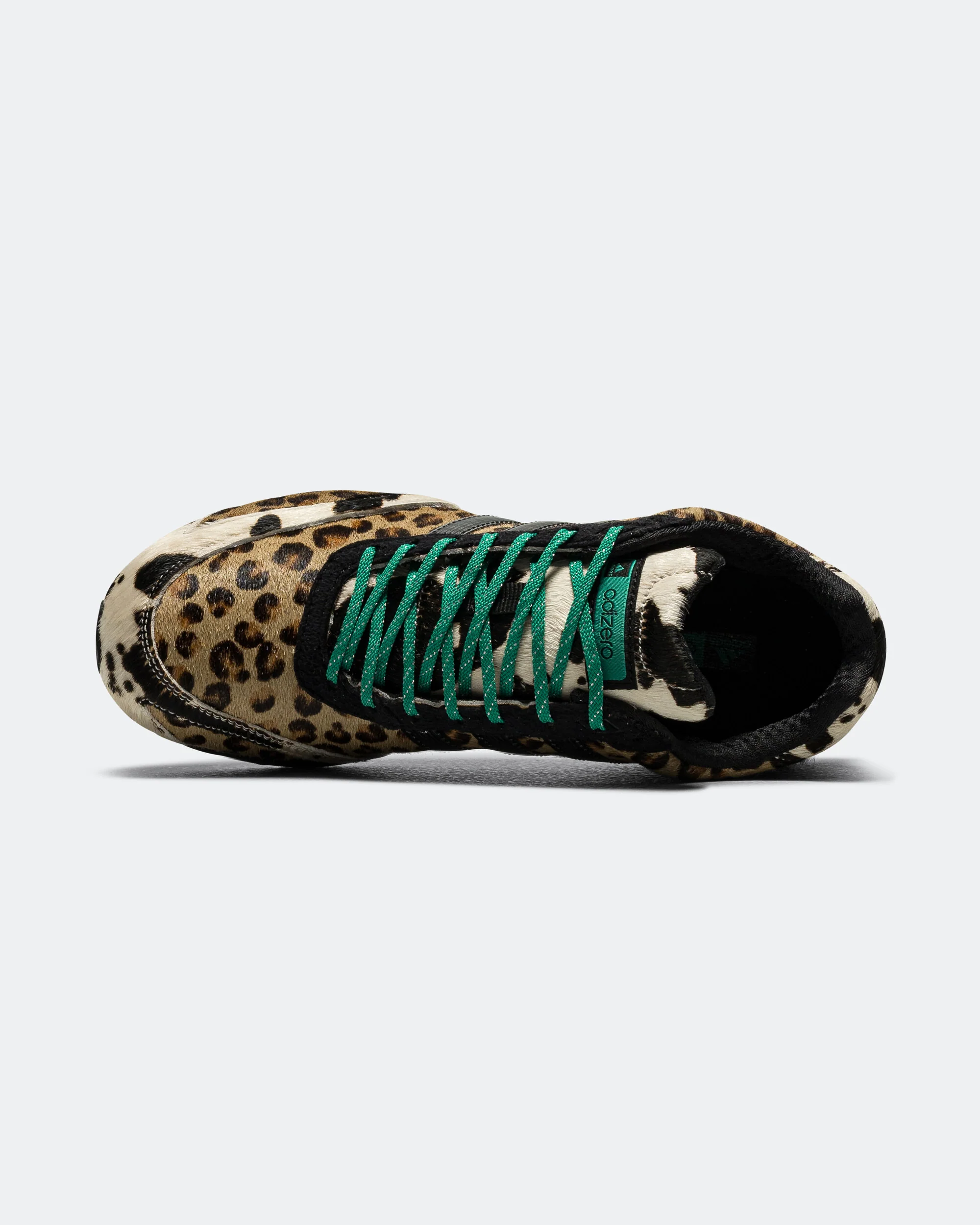 Womens Adizero Adios OG - Grey Two/Core Black-Court Green - Image 4