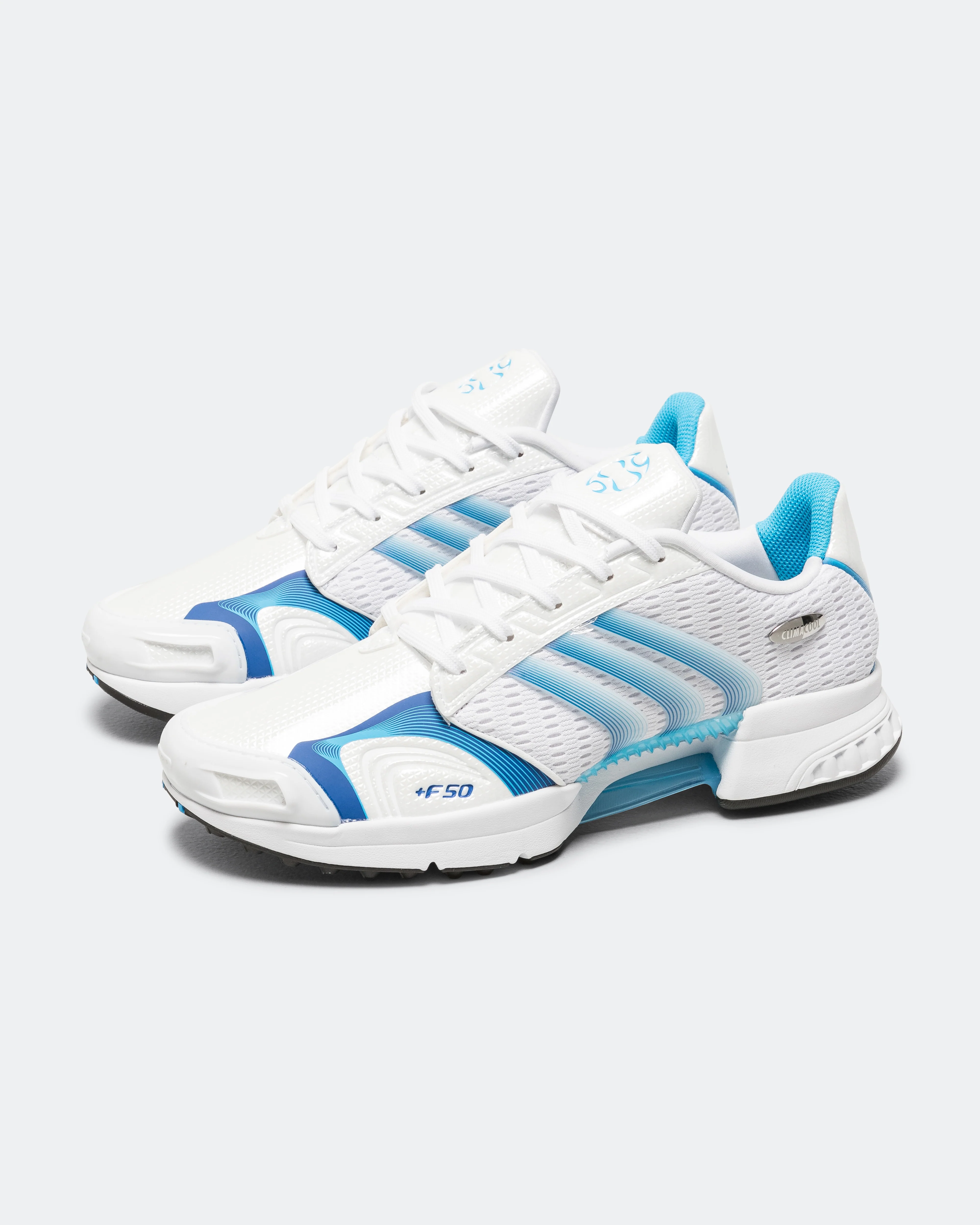 Climacool F50 - Footwear White/Collegiate Royal-Lucid Aquamarine - Image 2