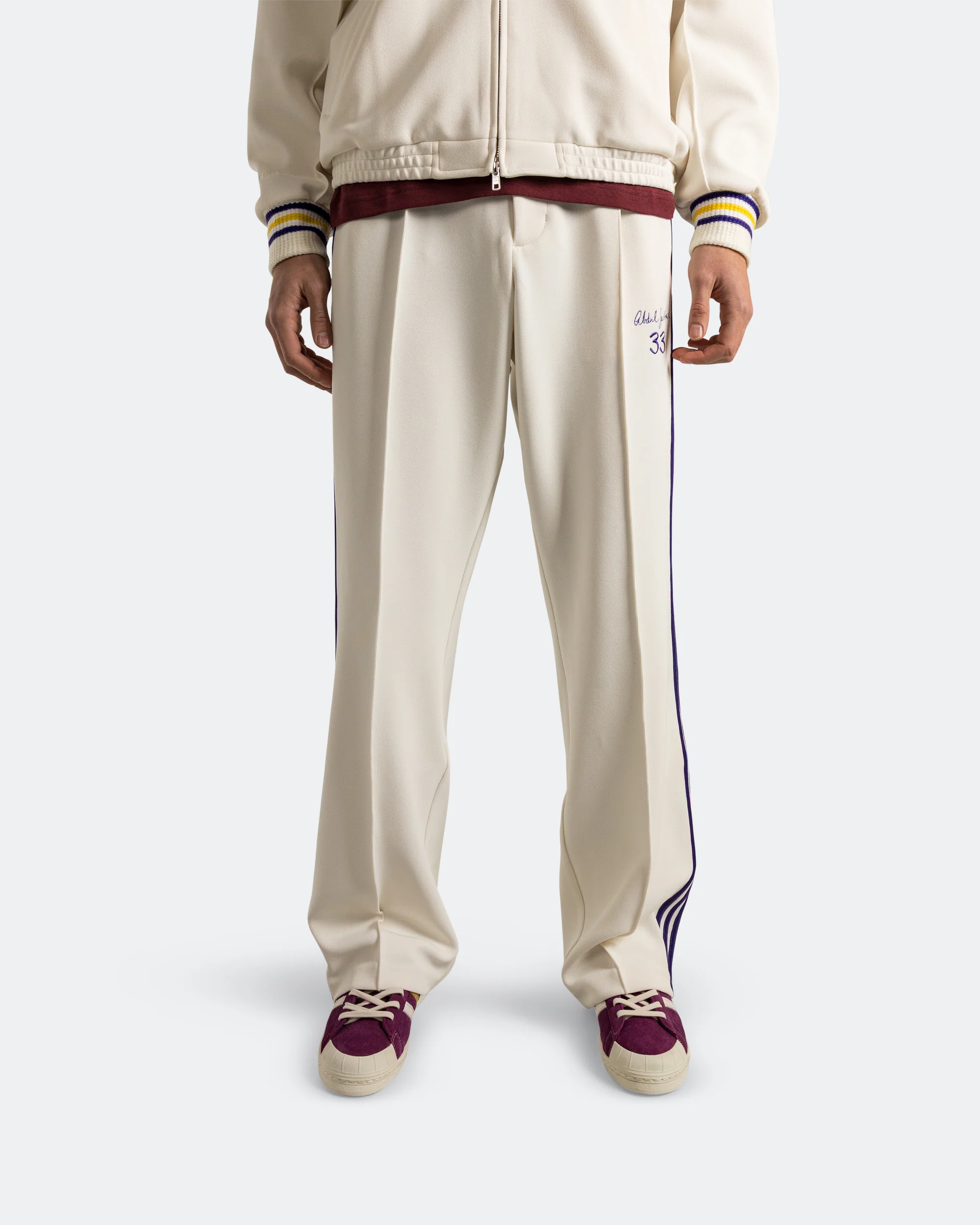 Jabbar Track Pant x Wales Bonner - Chalk White - Image 2