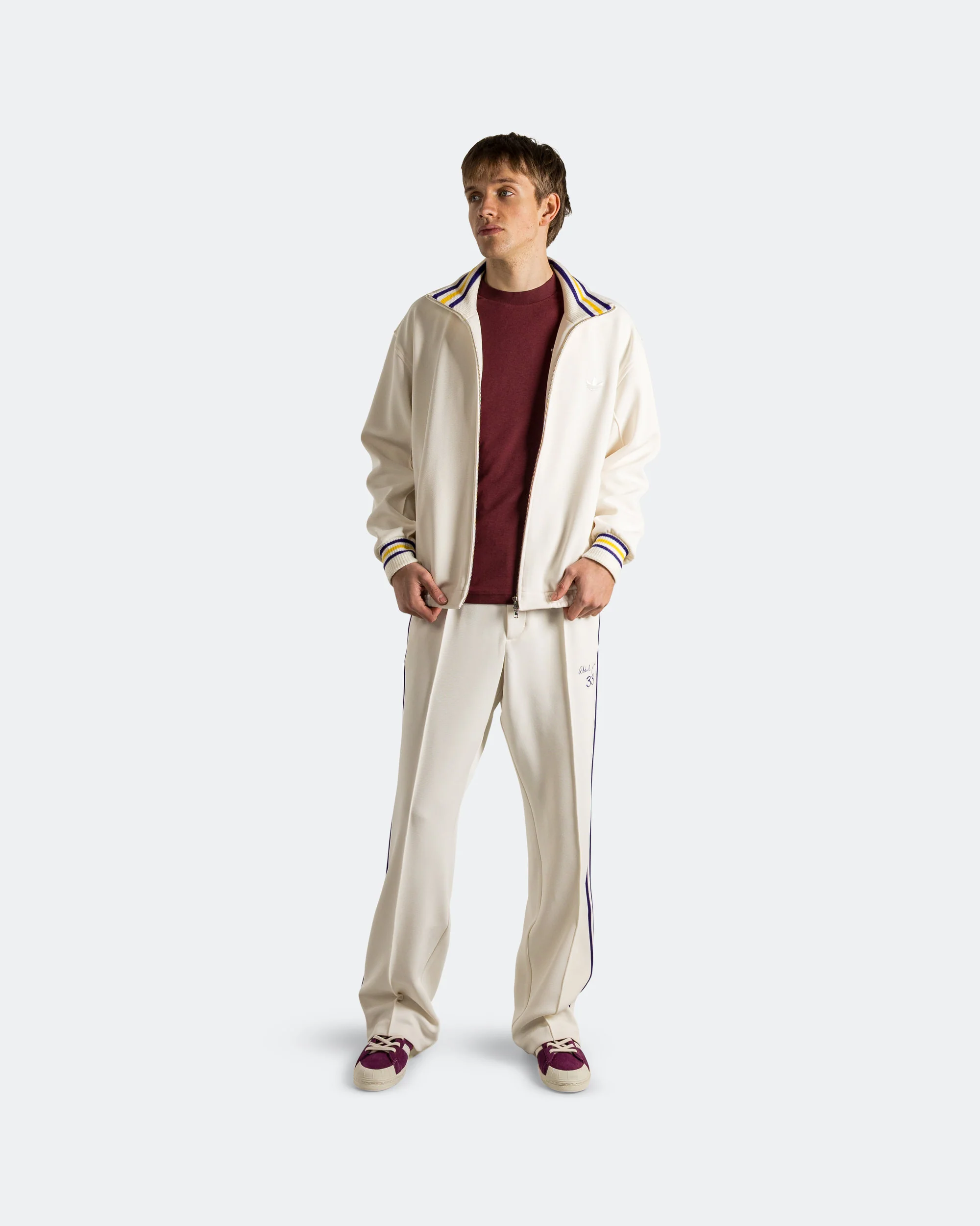 Jabbar Track Pant x Wales Bonner - Chalk White - Image 6