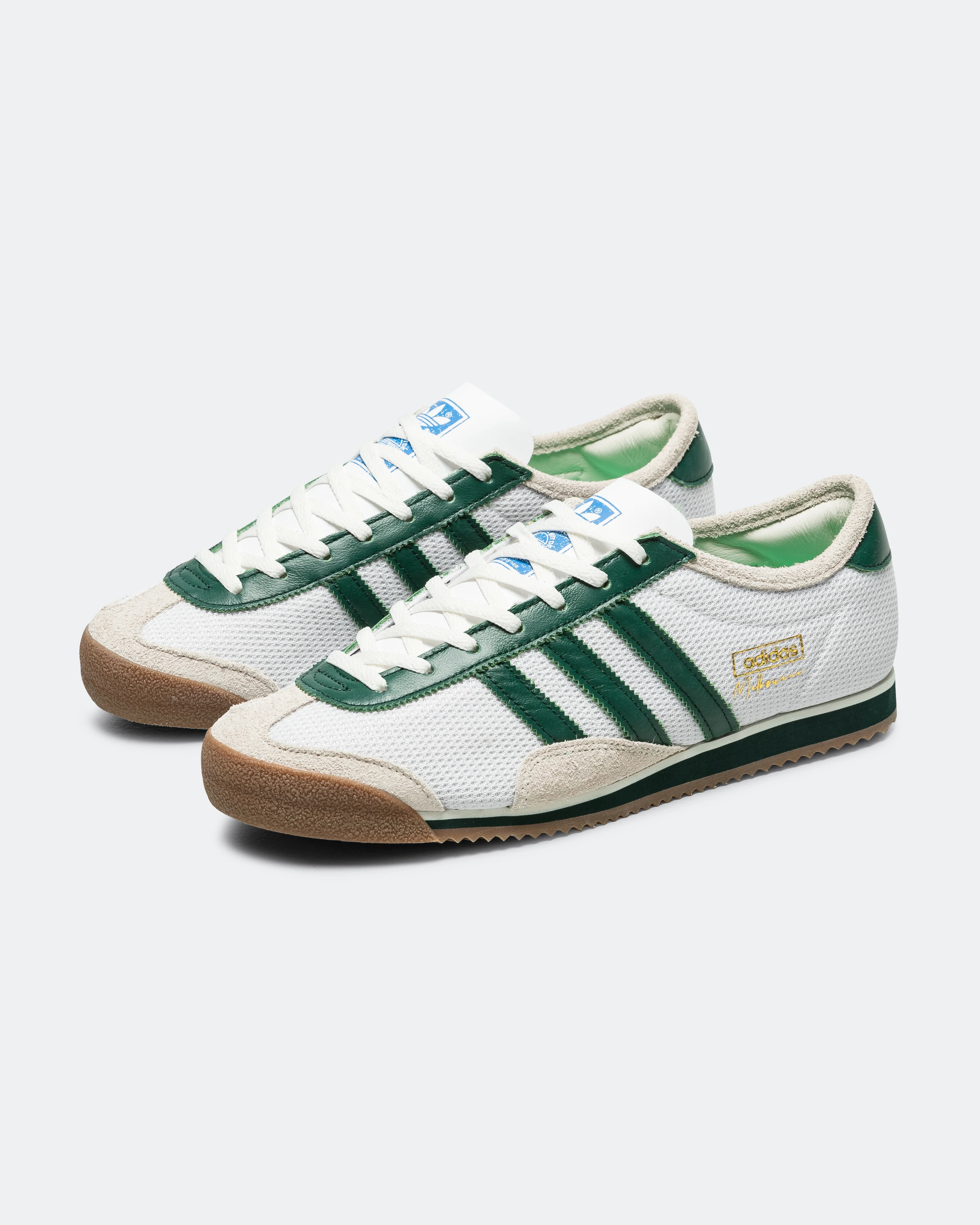 Melbourne x UP THERE - Footwear White/Dark Green-Off White - Image 2