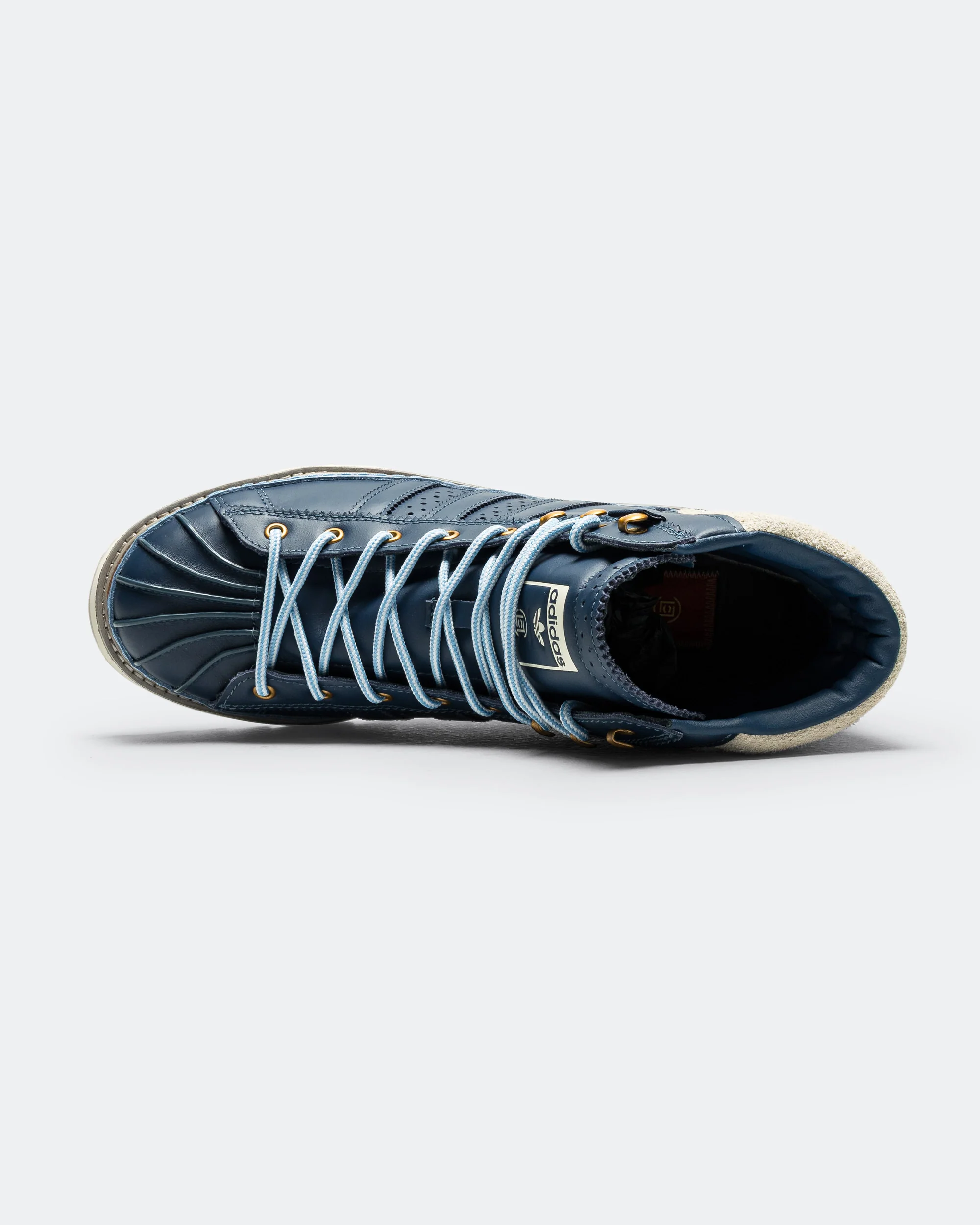 Pro Model x CLOT by Edison Chen - Mineral Blue/Cream White - Image 4