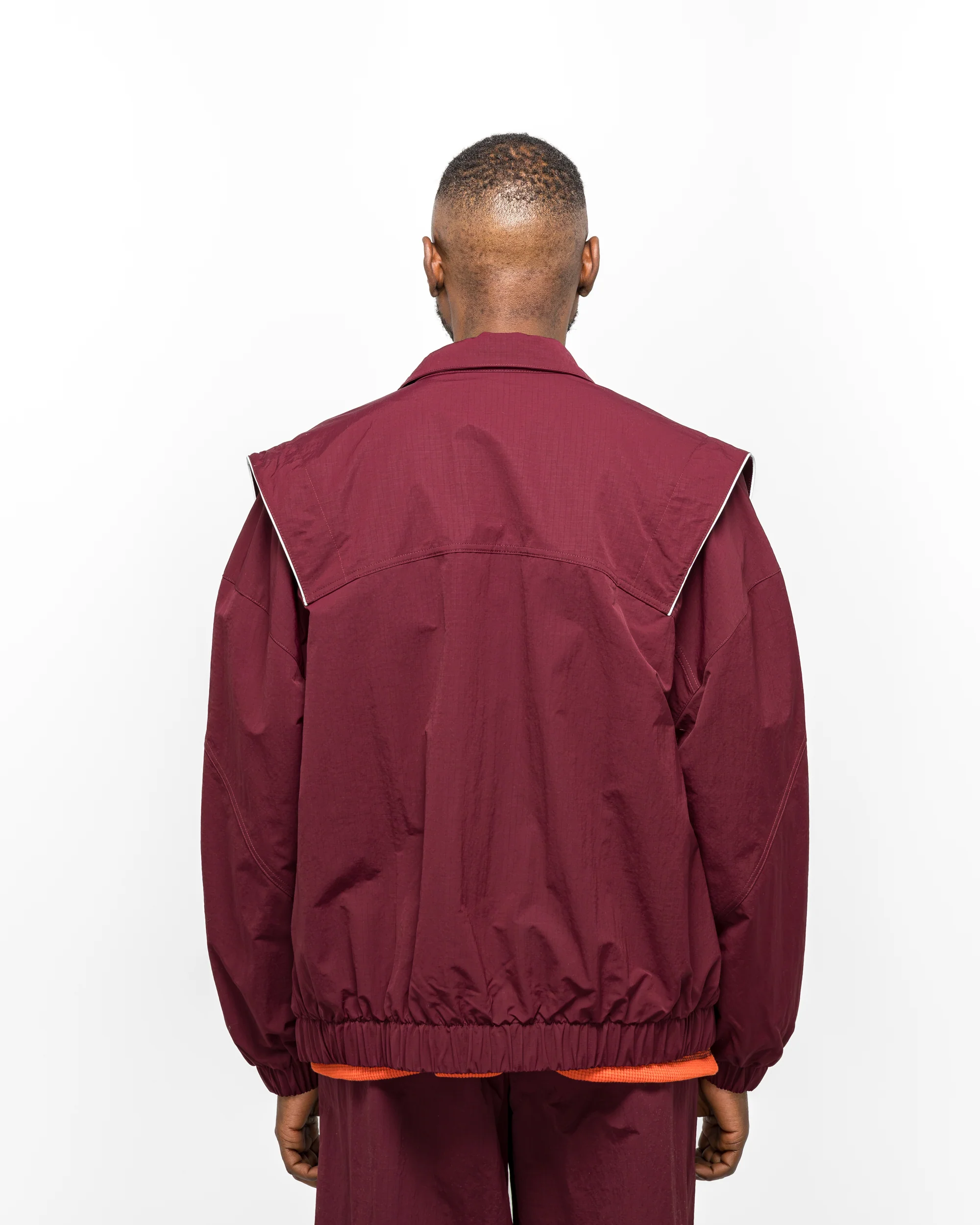 Venice Wind Jacket - Maroon - Image 4