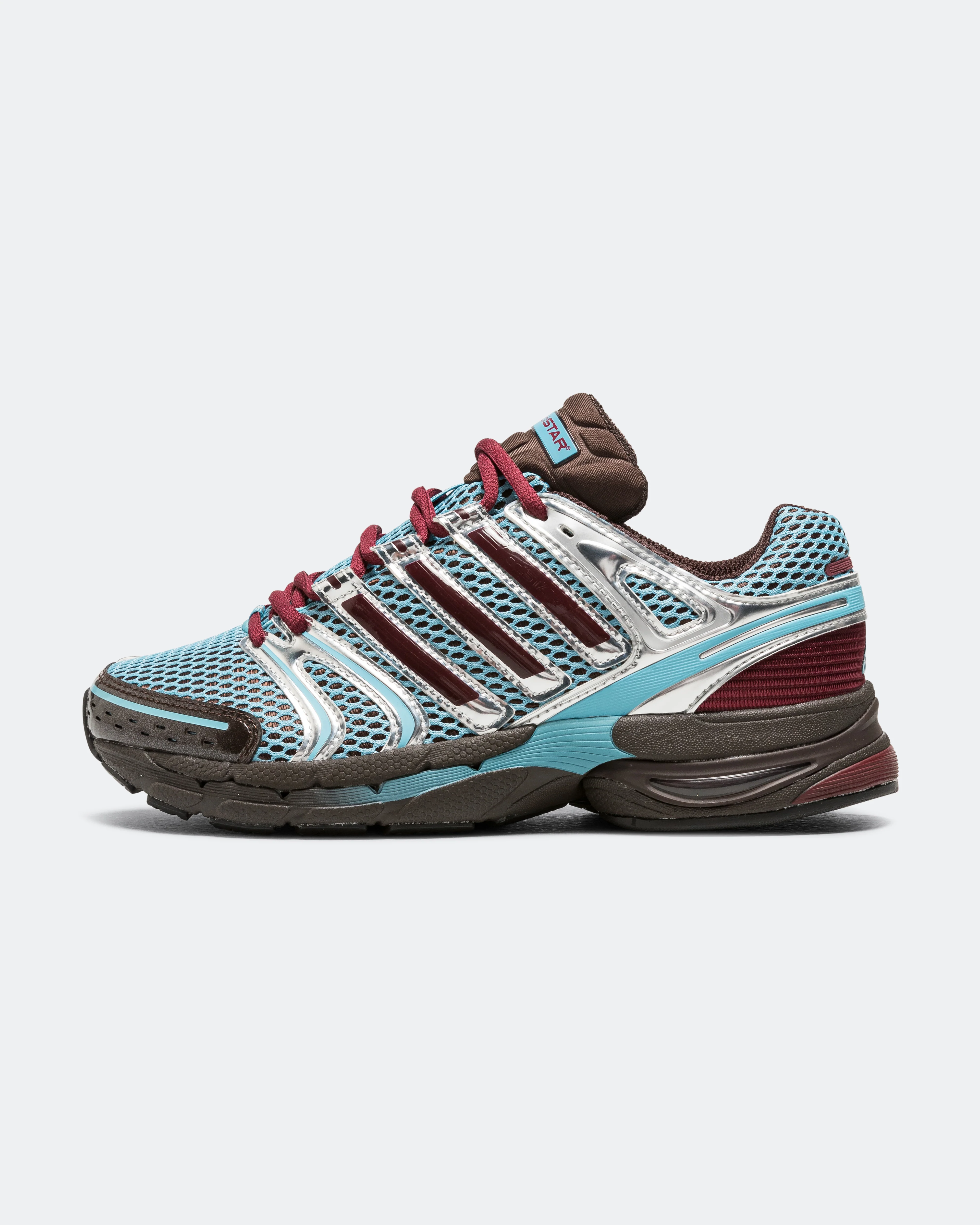 Womens Adistar Control 5 - Preloved Blue/Dark Brown-Grey Five