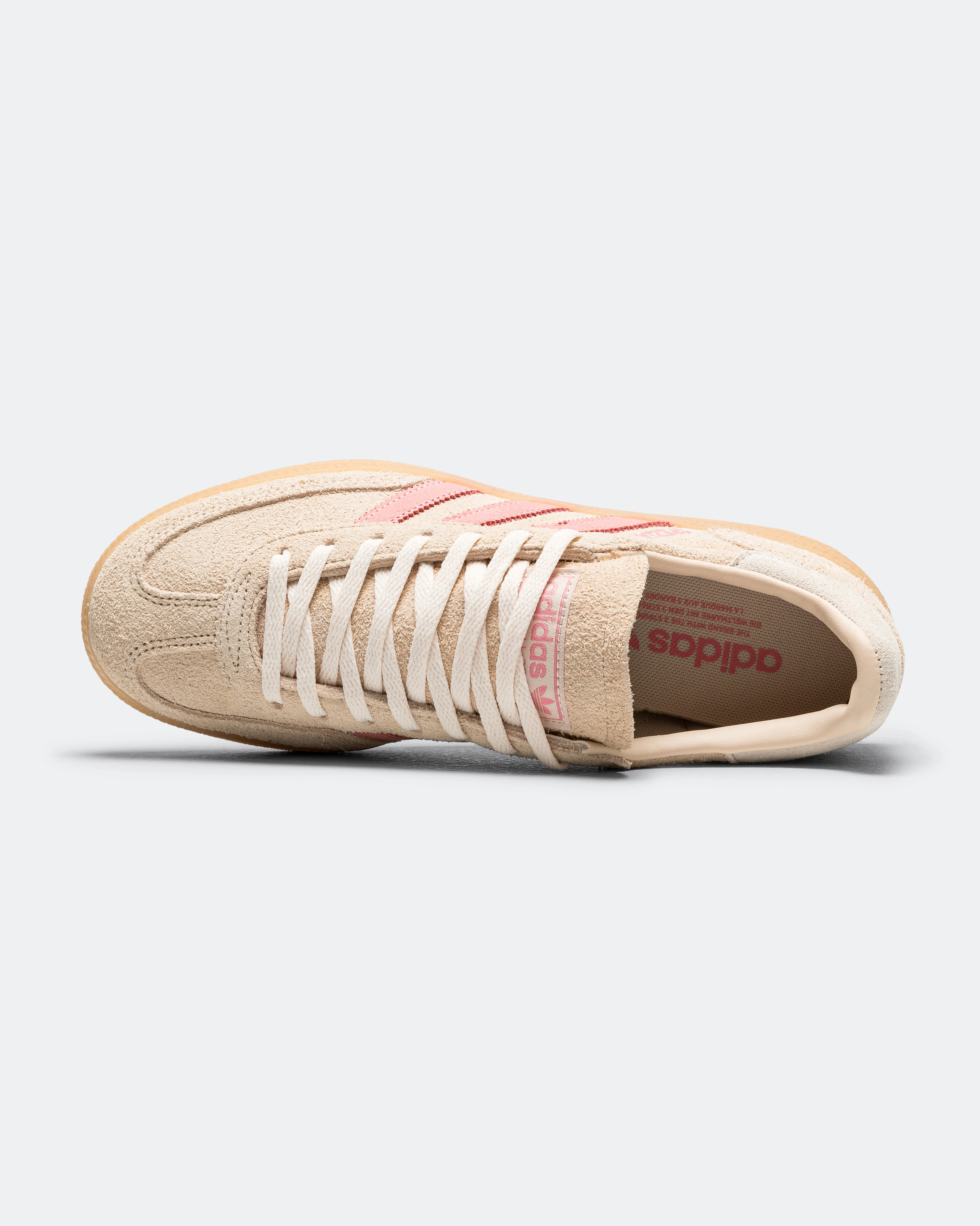 Womens Handball Spezial - Crystal Linen/Pink Spark-Wonder White - Image 4