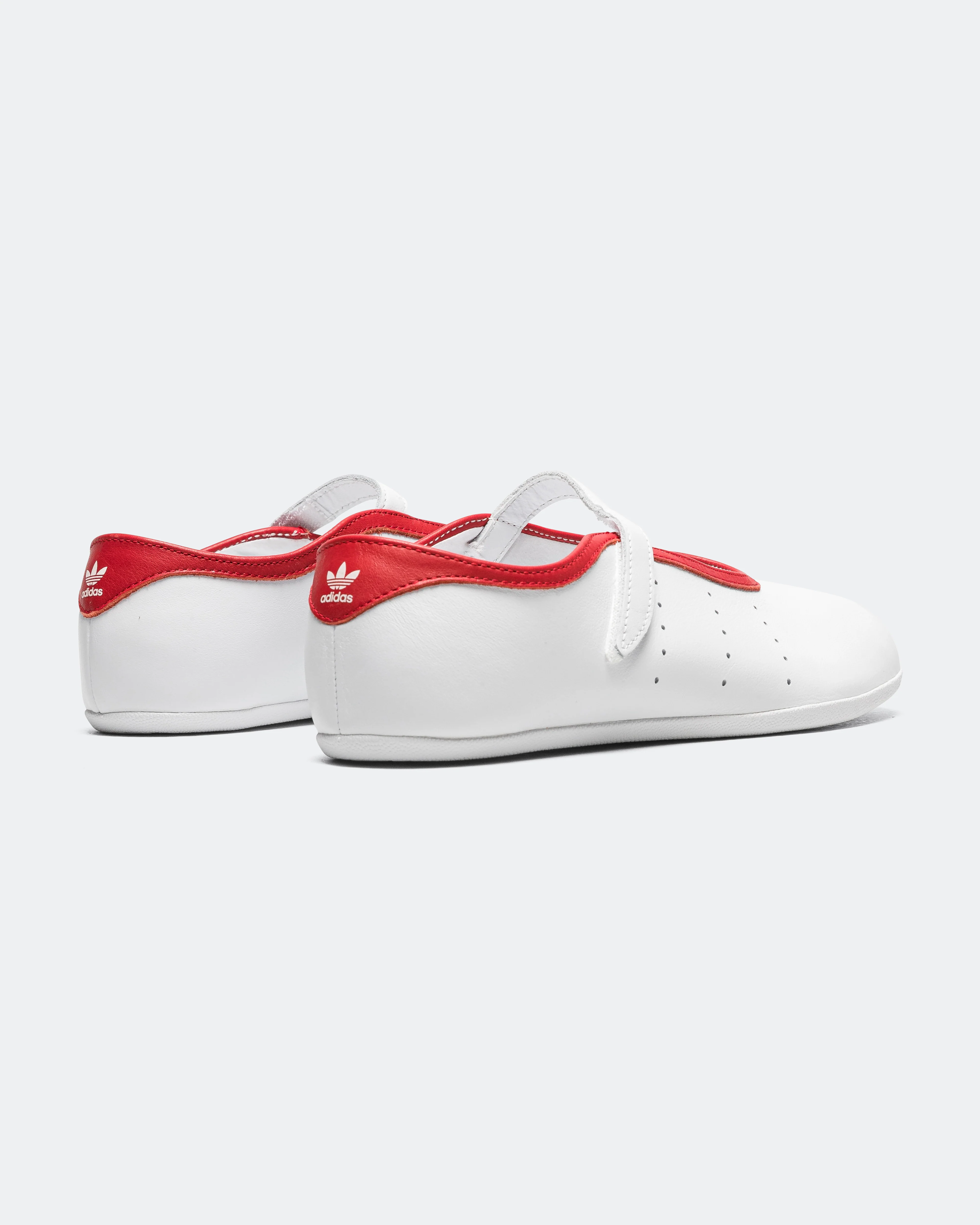 Womens Stan Smith Lo Ballet - Footwear White/Footwear White - Image 3