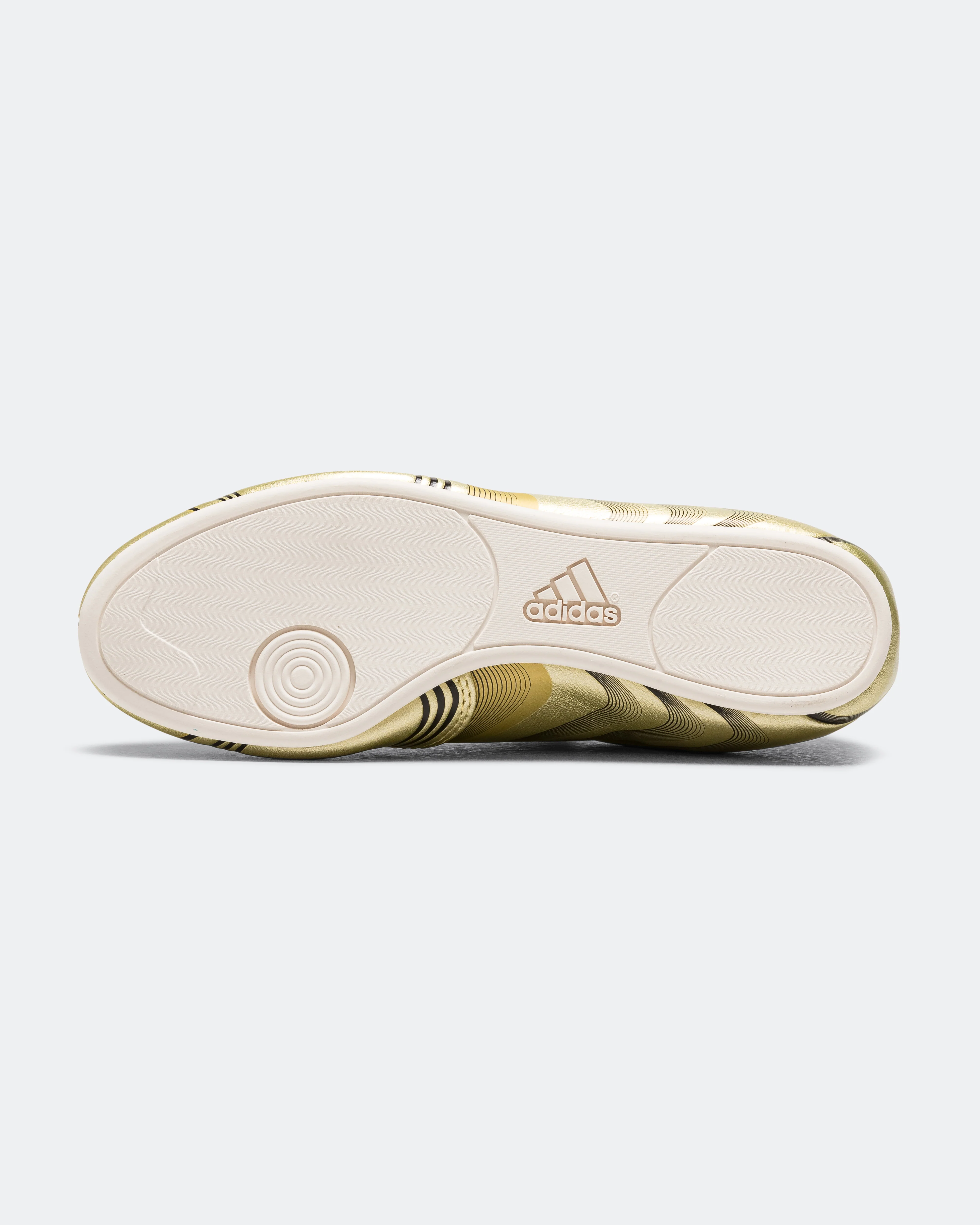 Womens Taekwondo F50 - Gold Metaliic/Core Black-Off White - Image 5