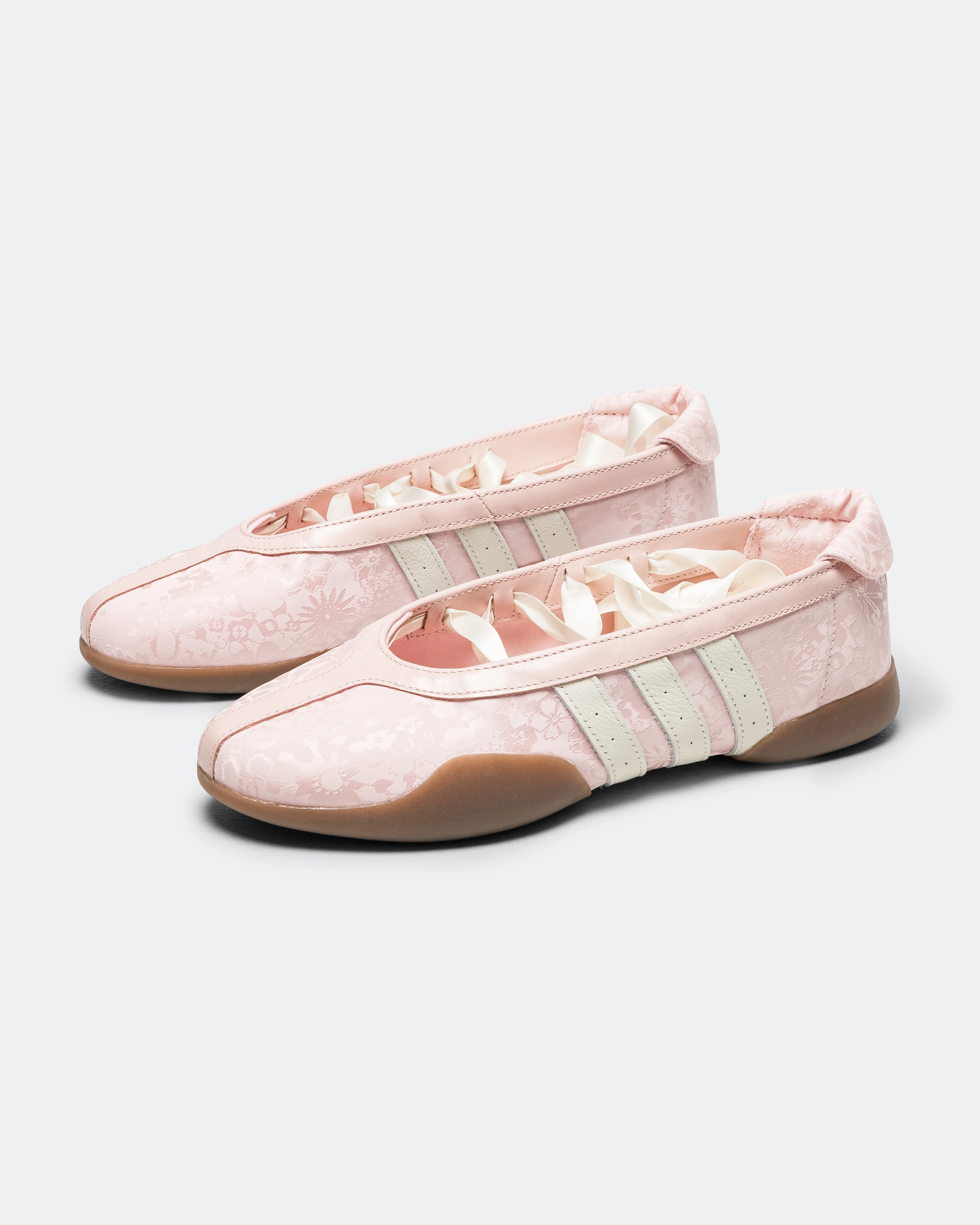 Womens Taekwondo Mei Ballet - Sandy Pink/Off White-Gum - Image 2