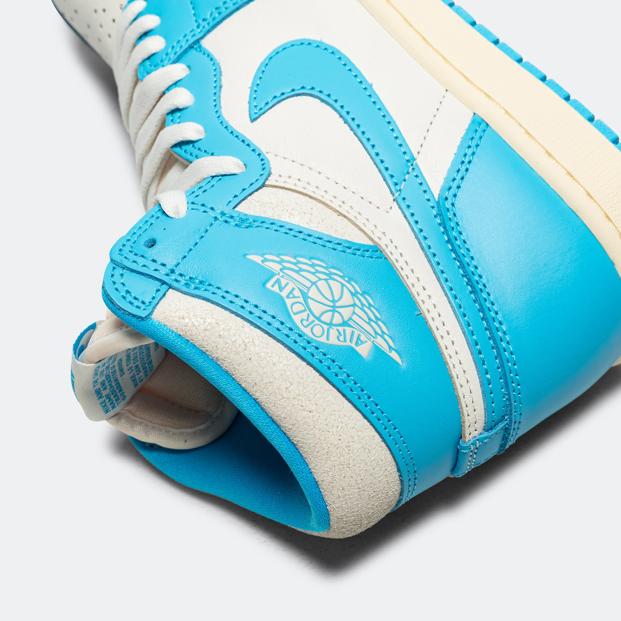 Air Jordan 1 Retro High OG - Dark Powder Blue/Sail - Image 7