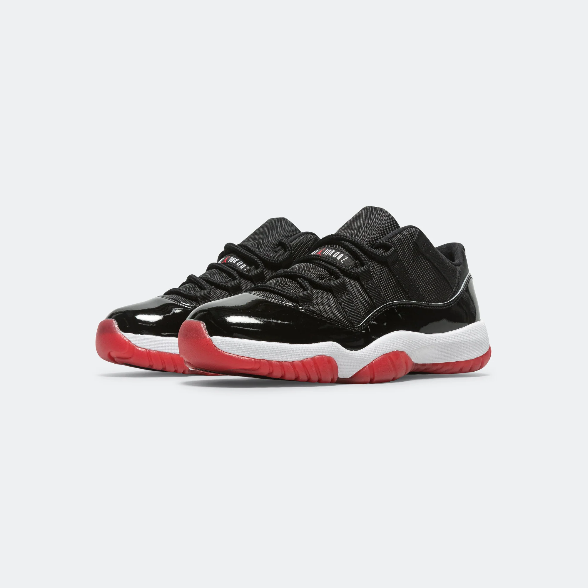 Air Jordan 11 Retro Low - Black/Varsity Red-White - Image 2