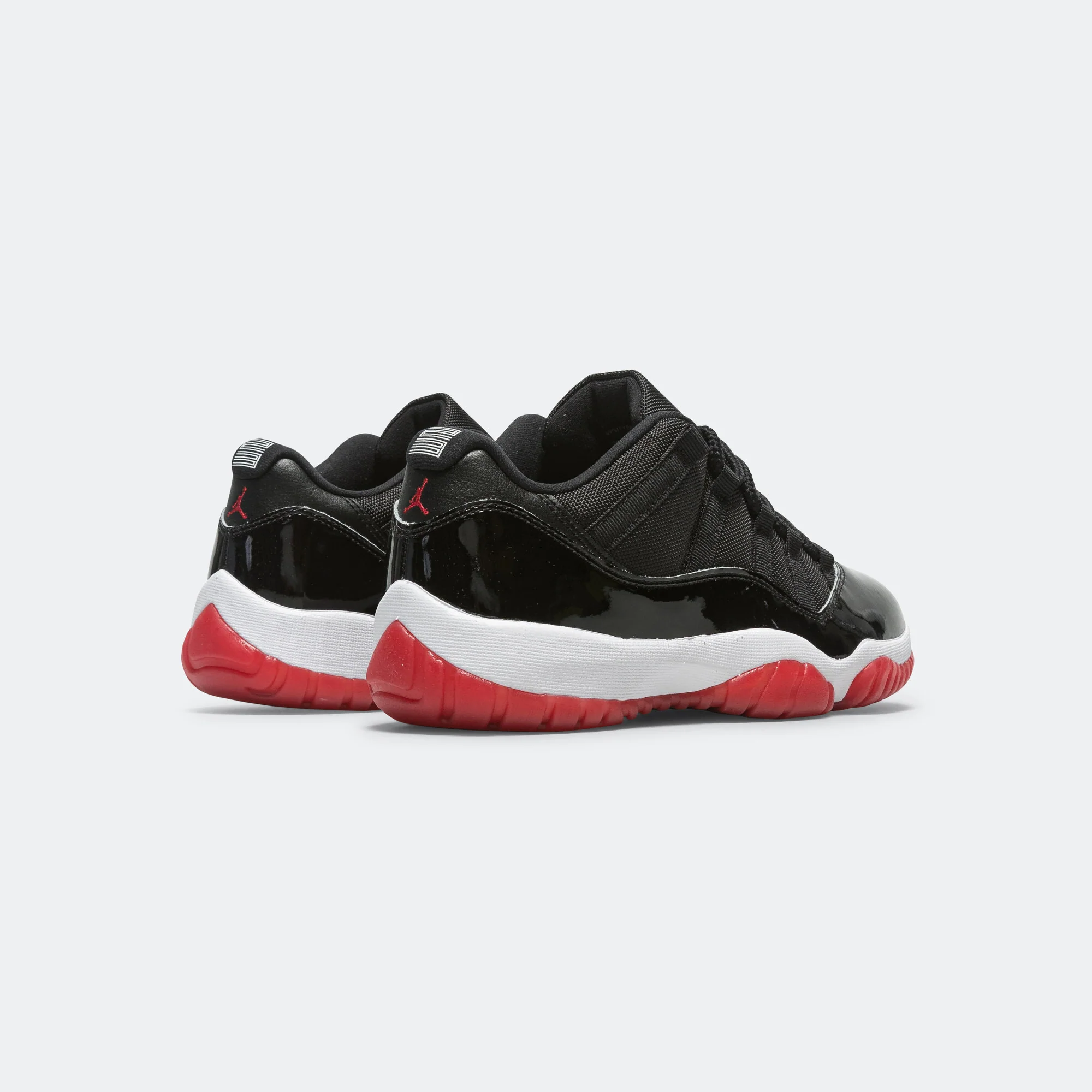 Air Jordan 11 Retro Low - Black/Varsity Red-White - Image 3
