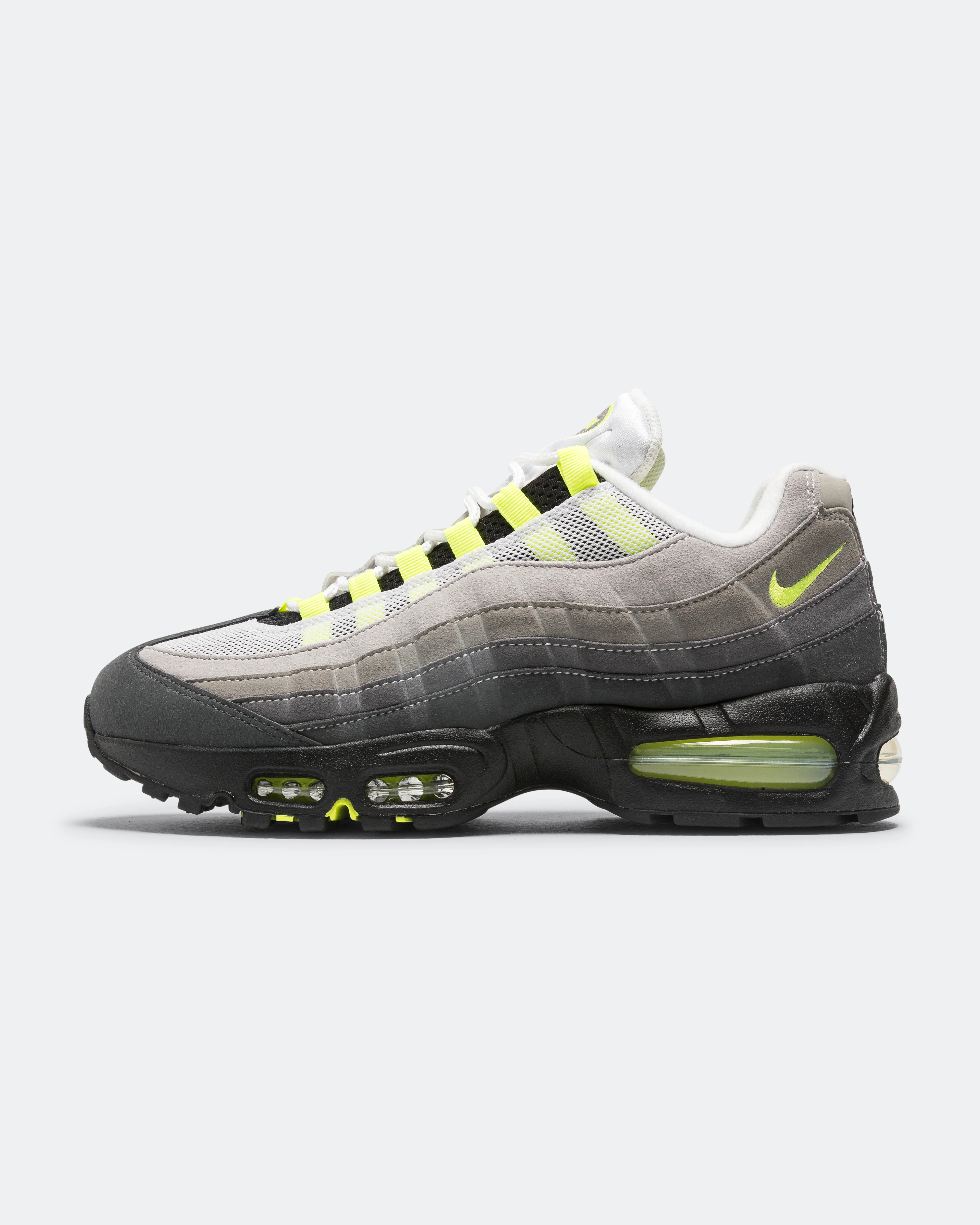 Air Max 95 Big Bubble - Black/Neon Yellow-Cool Grey