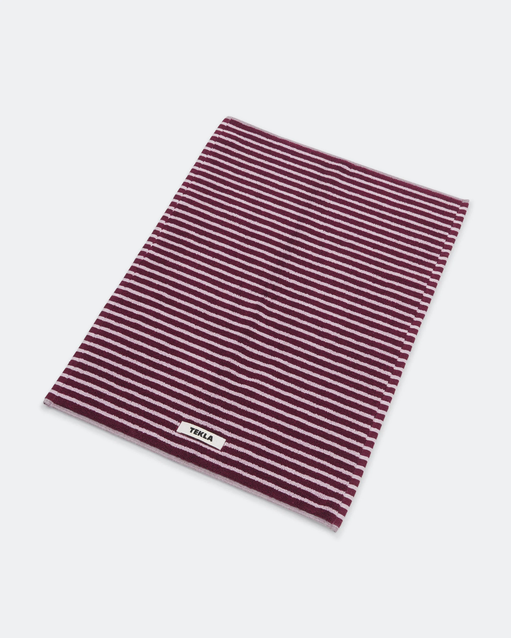 Bath Mat - Red & Rose