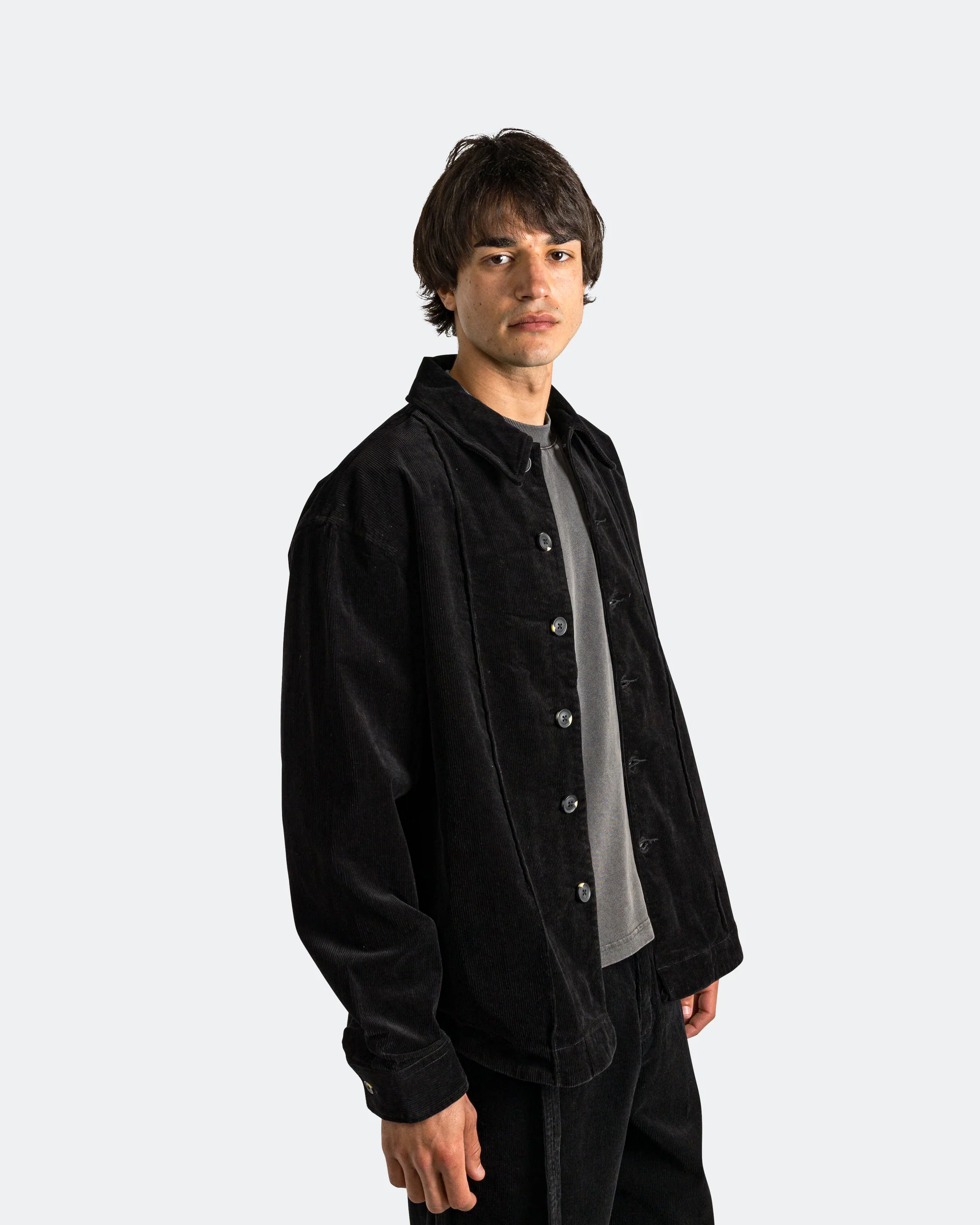 Float Overshirt - Vintage Black - Image 3