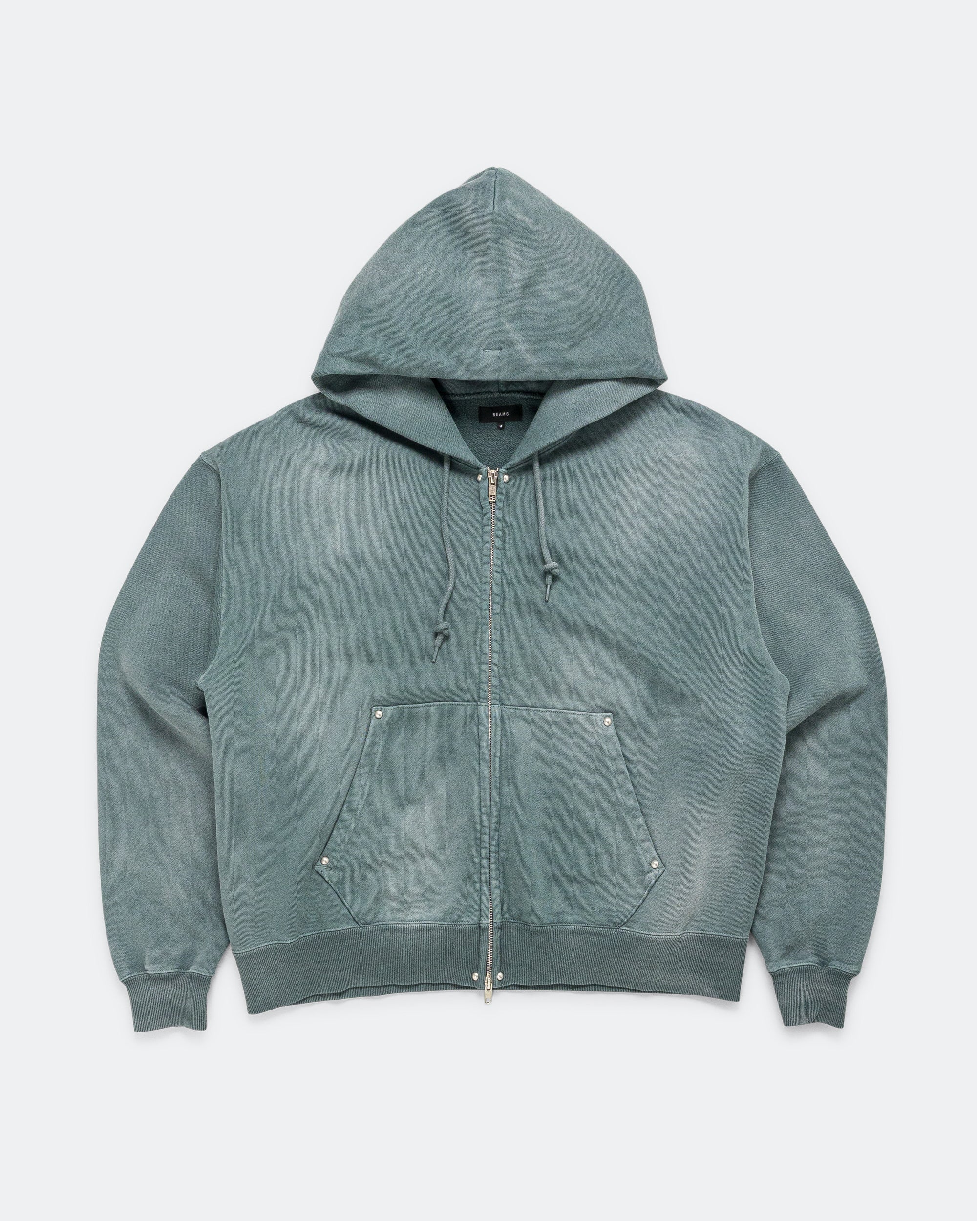 Fade Rivet Hoodie - Fade Grey