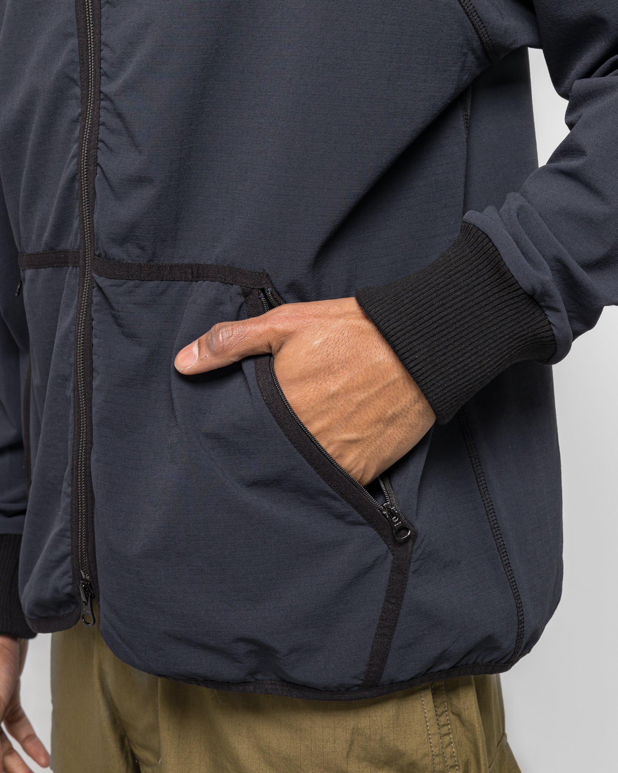 MIL Liner Jersey Back Fleece - Black - Image 5