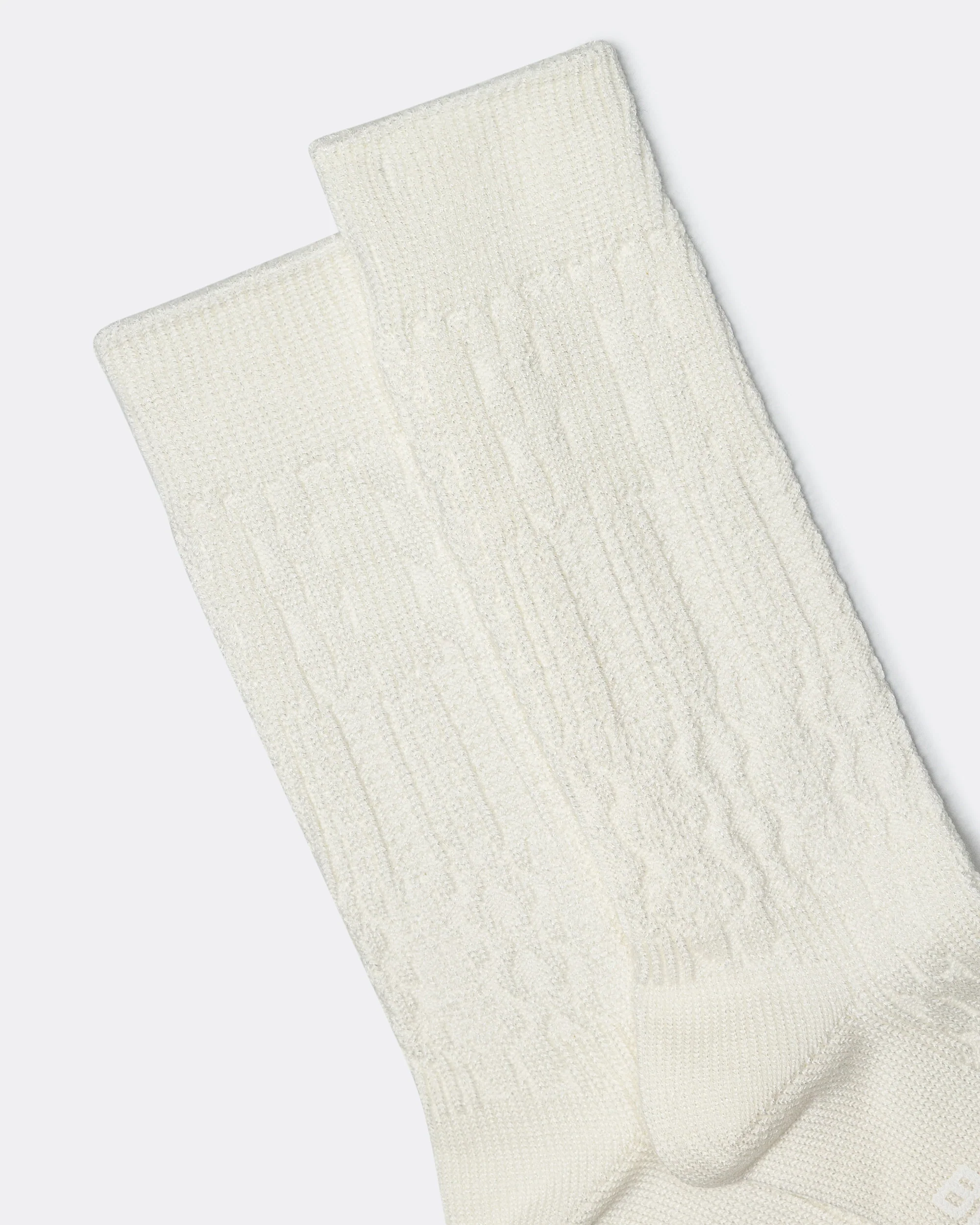 Patchwork Like Socks - Ivory - Image 3