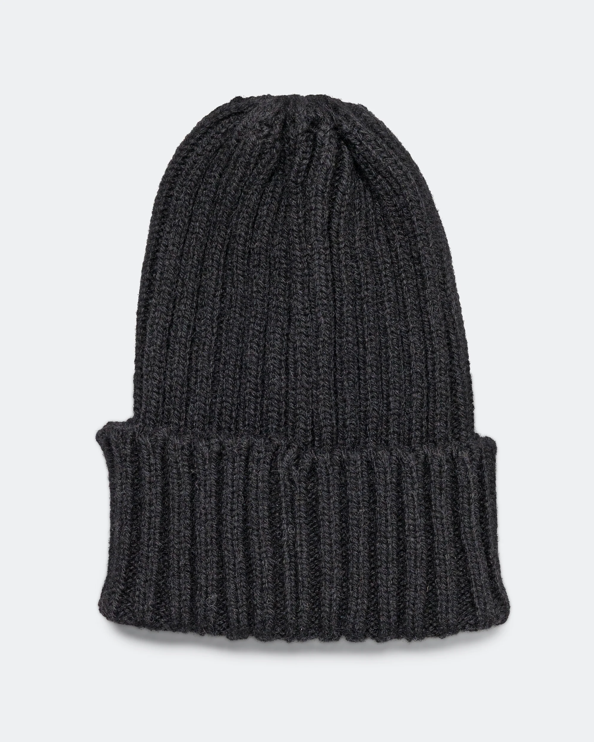 Wool Watch Cap - Black