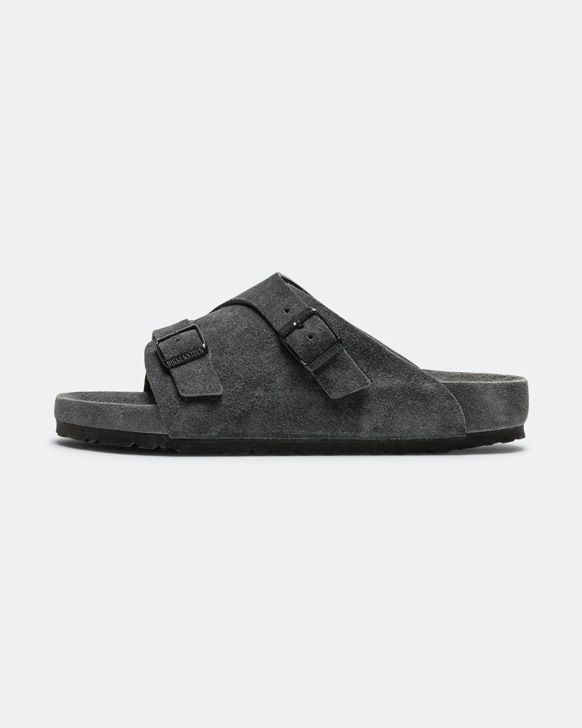 Zurich Exquisite - Charcoal Suede Leather