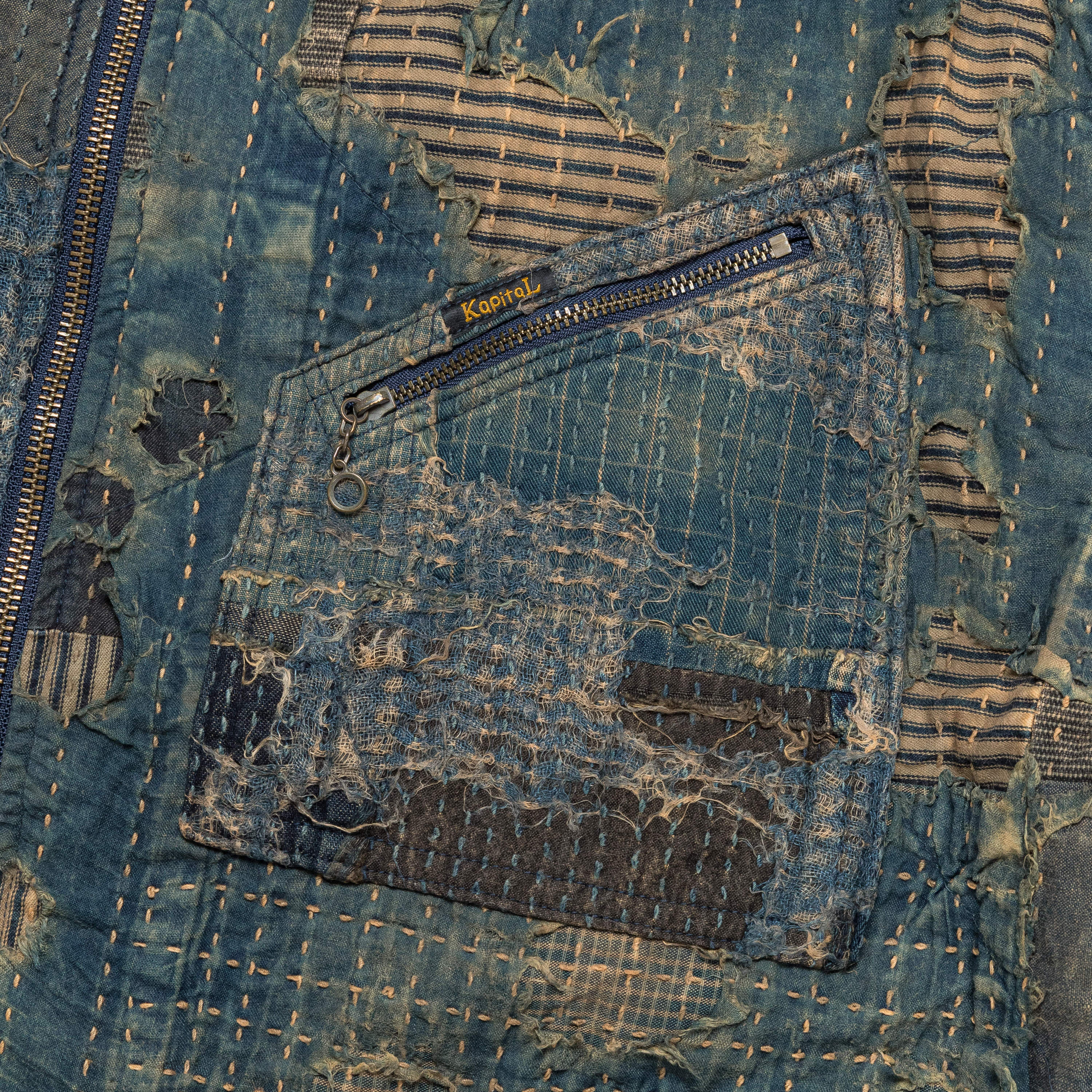 BORO ZIP UP Blouson (VIRGIN MARY) - IDG - Image 4