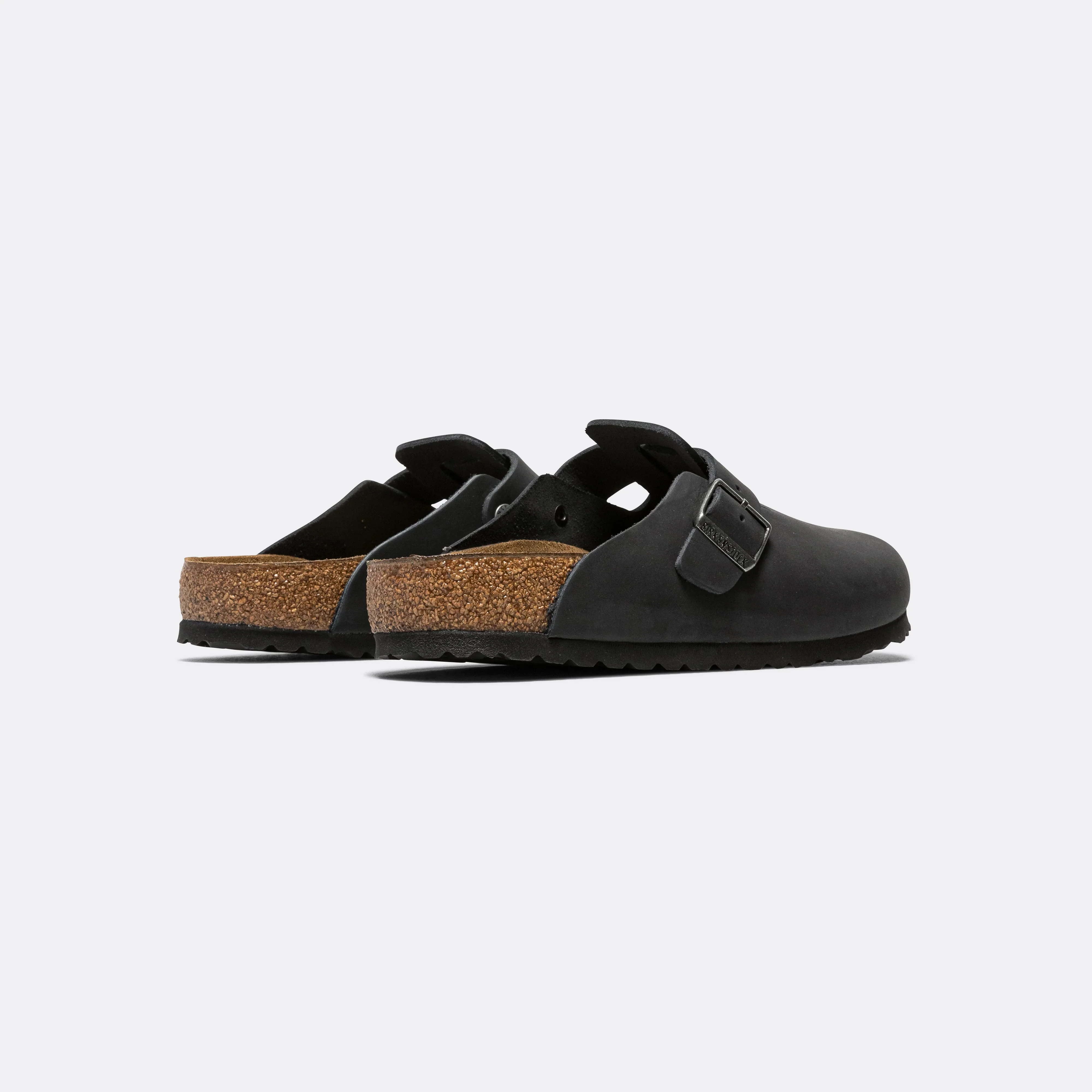 Boston - Black Oiled Leather - Image 3