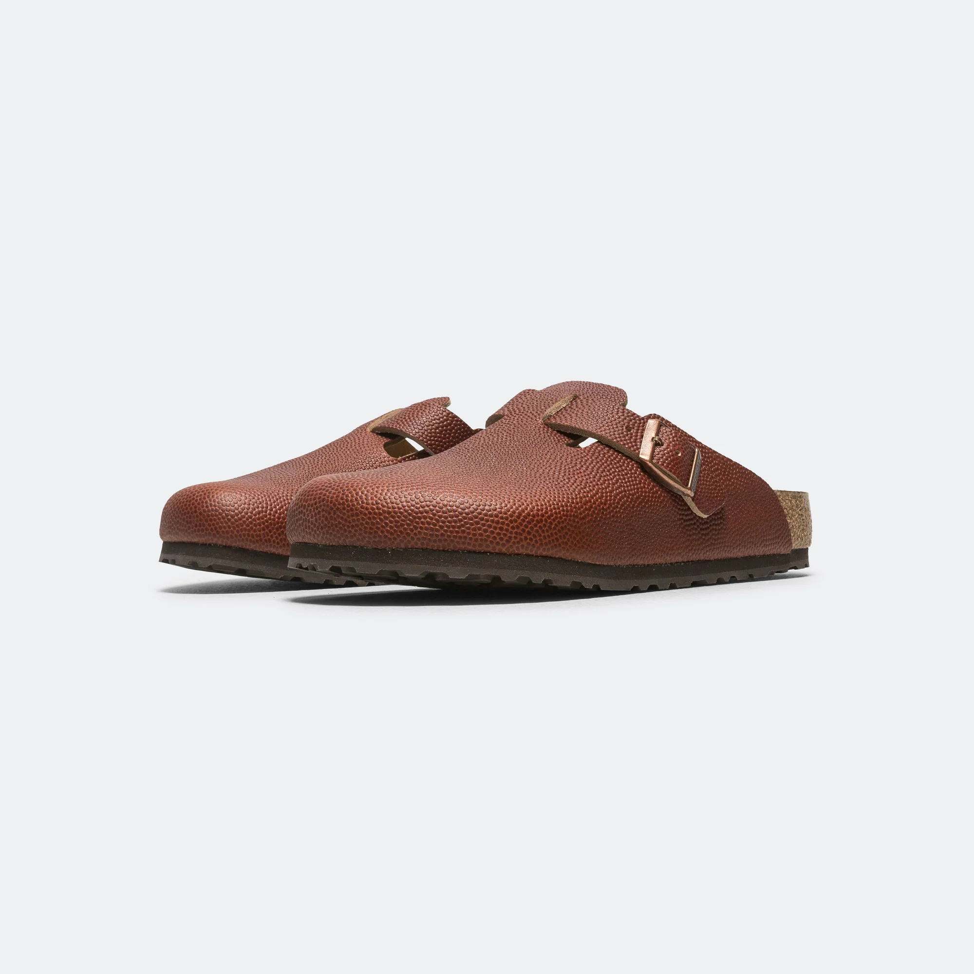 Boston - Ginger Brown Embossed Natural Leather - Image 2