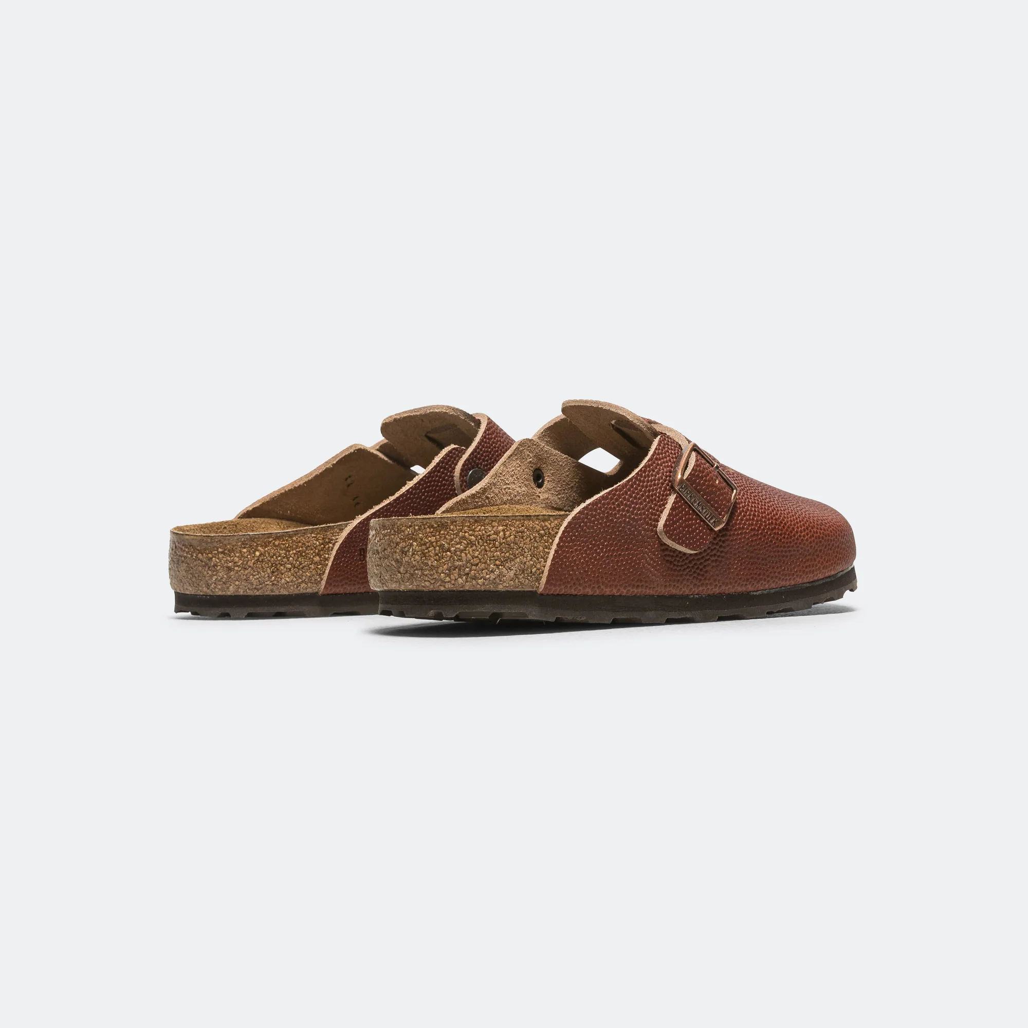 Boston - Ginger Brown Embossed Natural Leather - Image 3