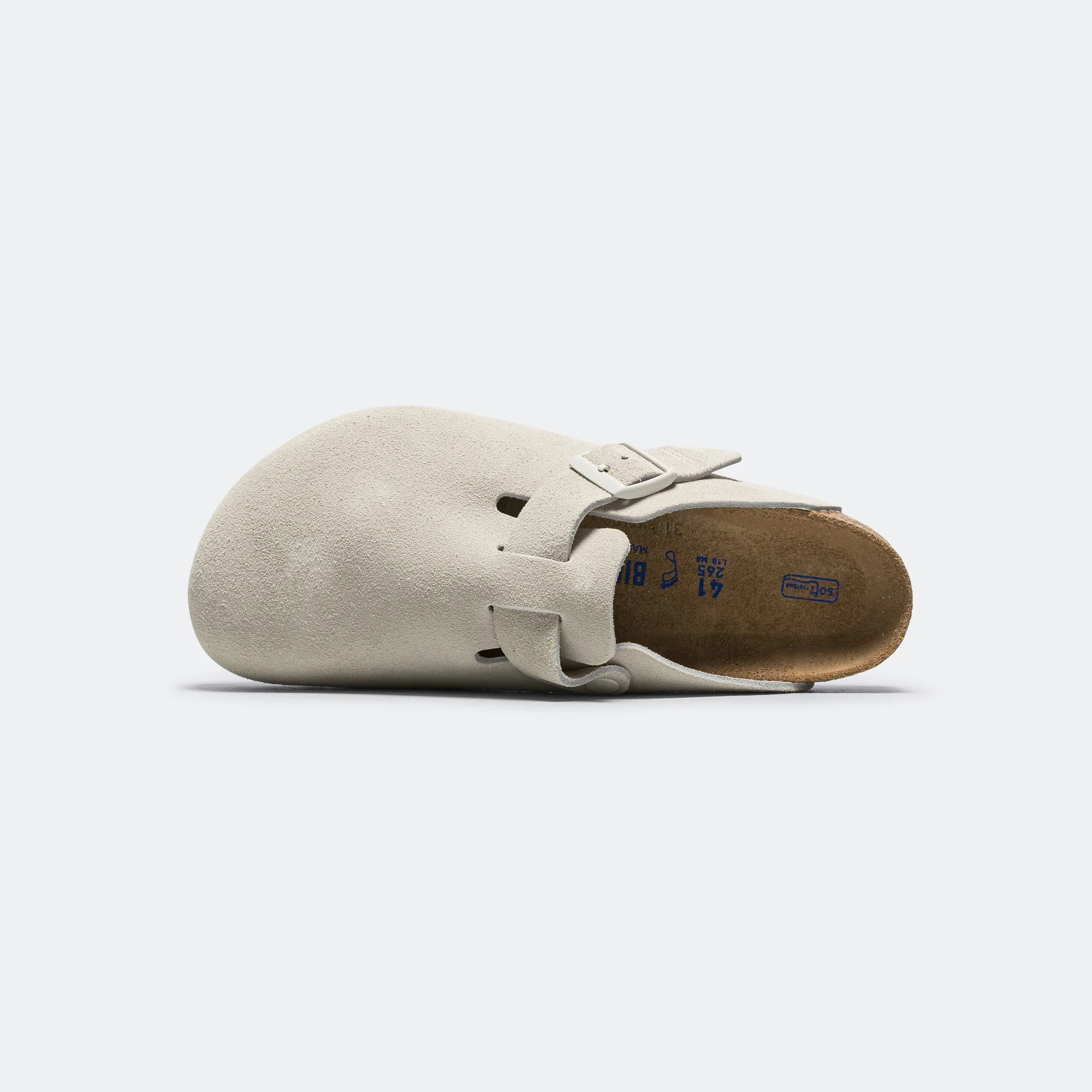 Boston SFB - Antique White Suede Leather - Image 4