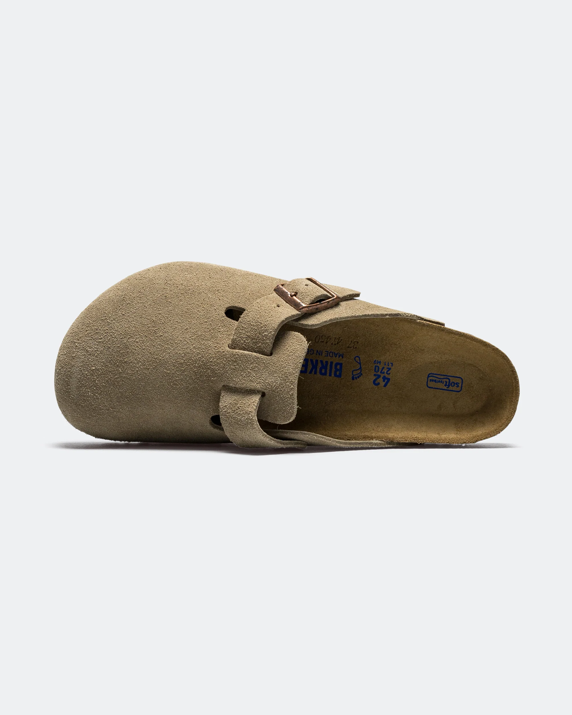 Boston SFB - Taupe Suede Leather - Image 4