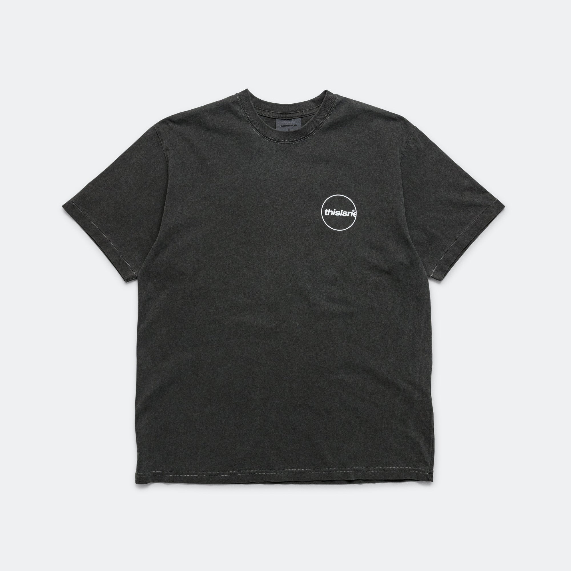 C-Logo Tee - Charcoal