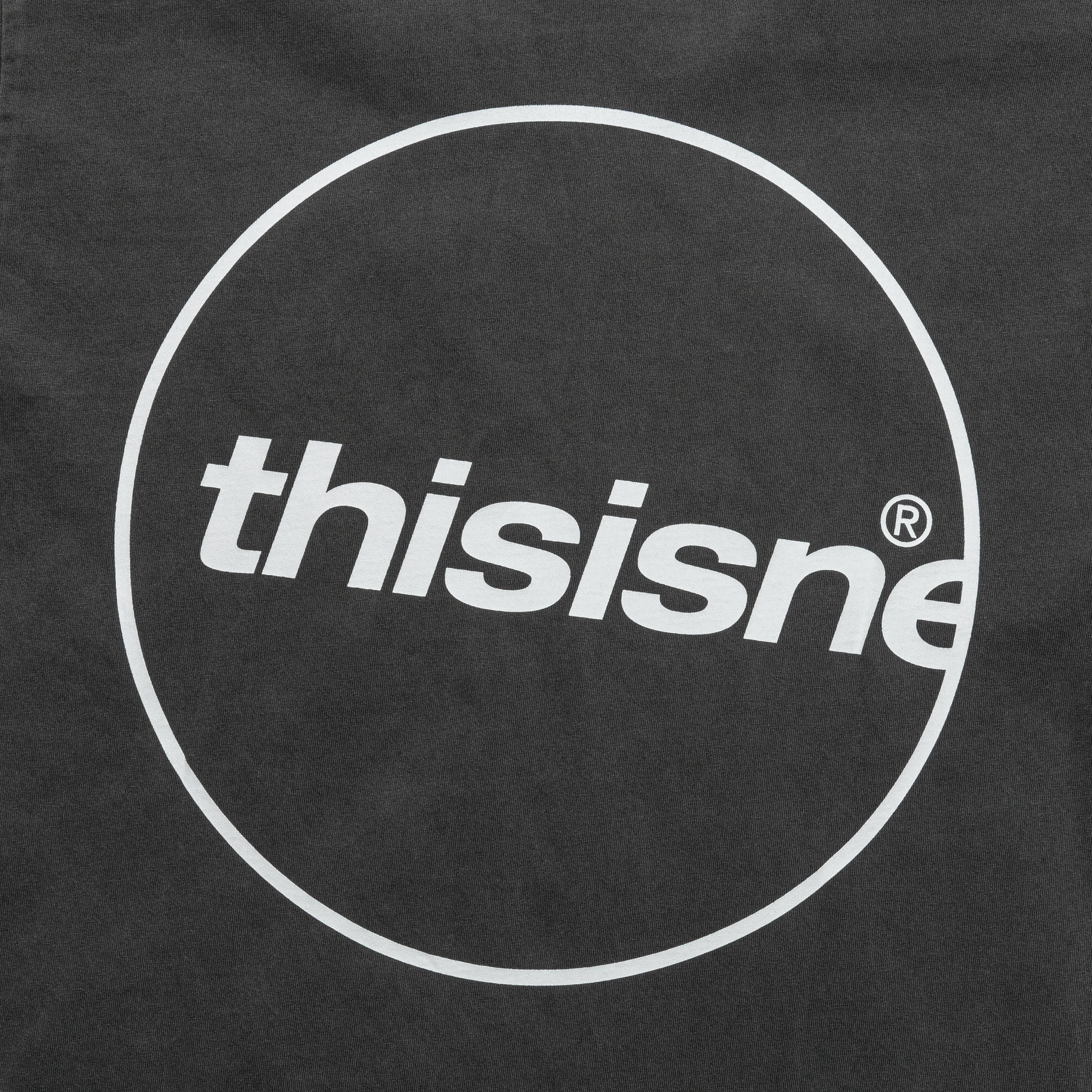 C-Logo Tee - Charcoal - Image 6