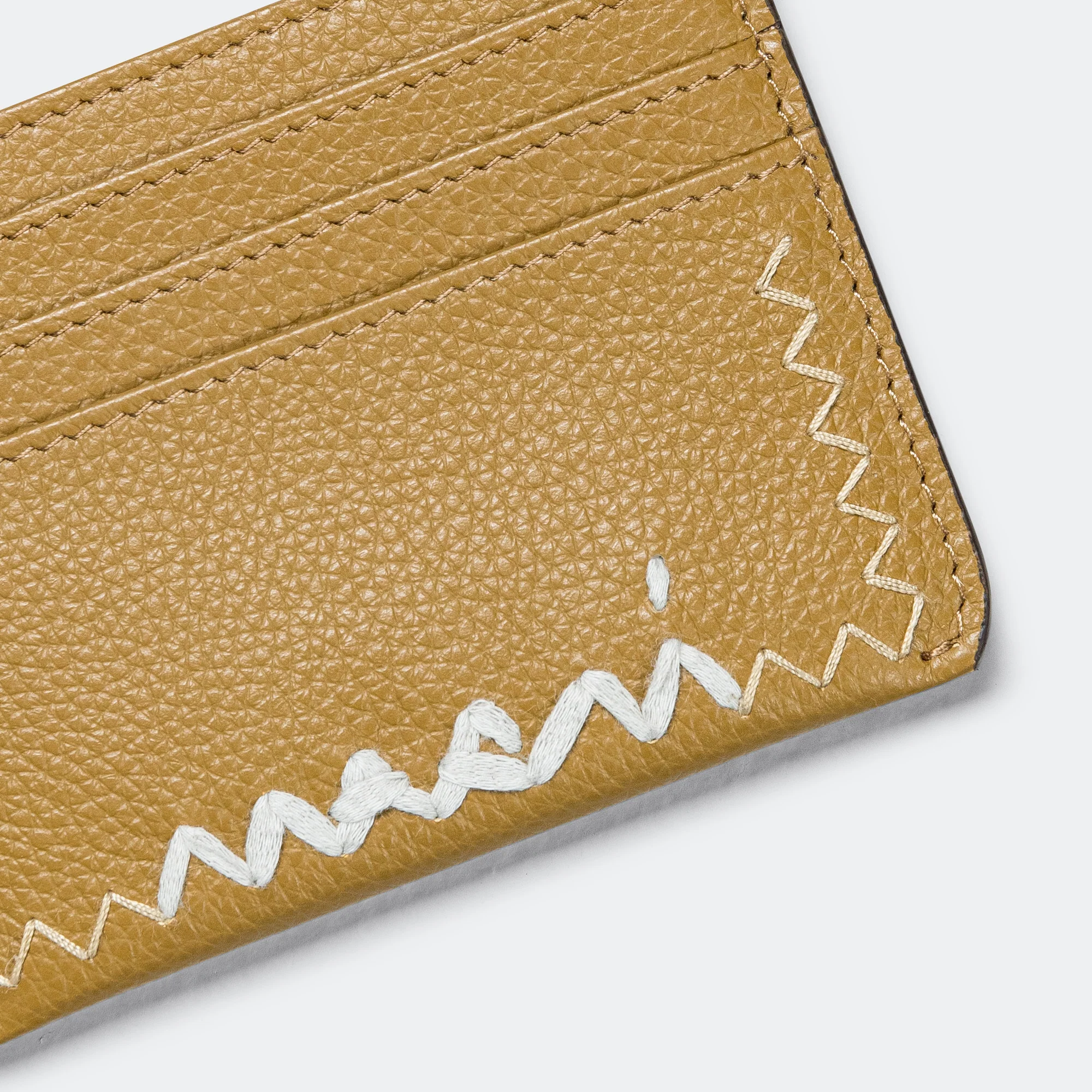 Card Case - Khaki Leather - Image 3