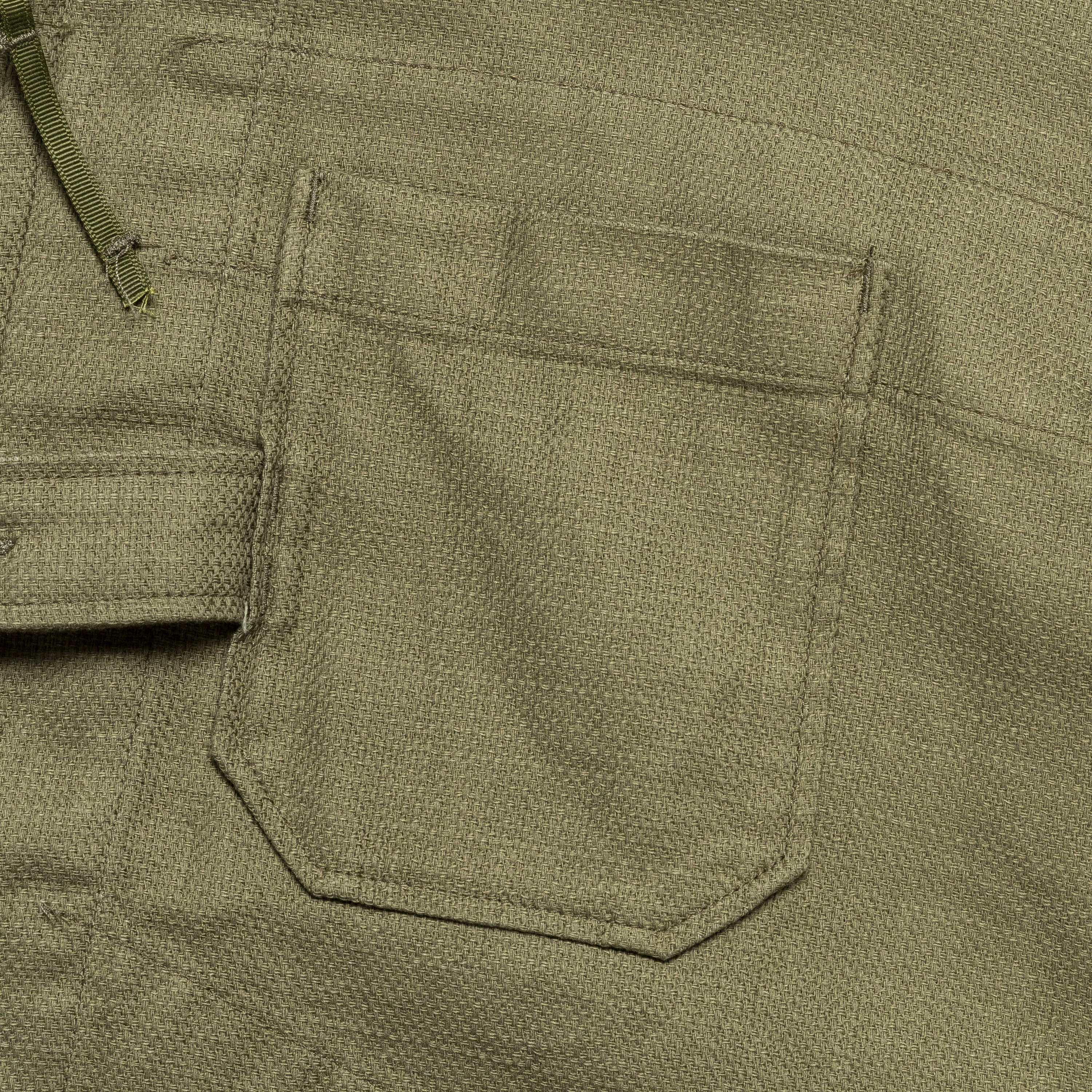Cardigan Jacket - Dark Olive Java Cloth - Image 5