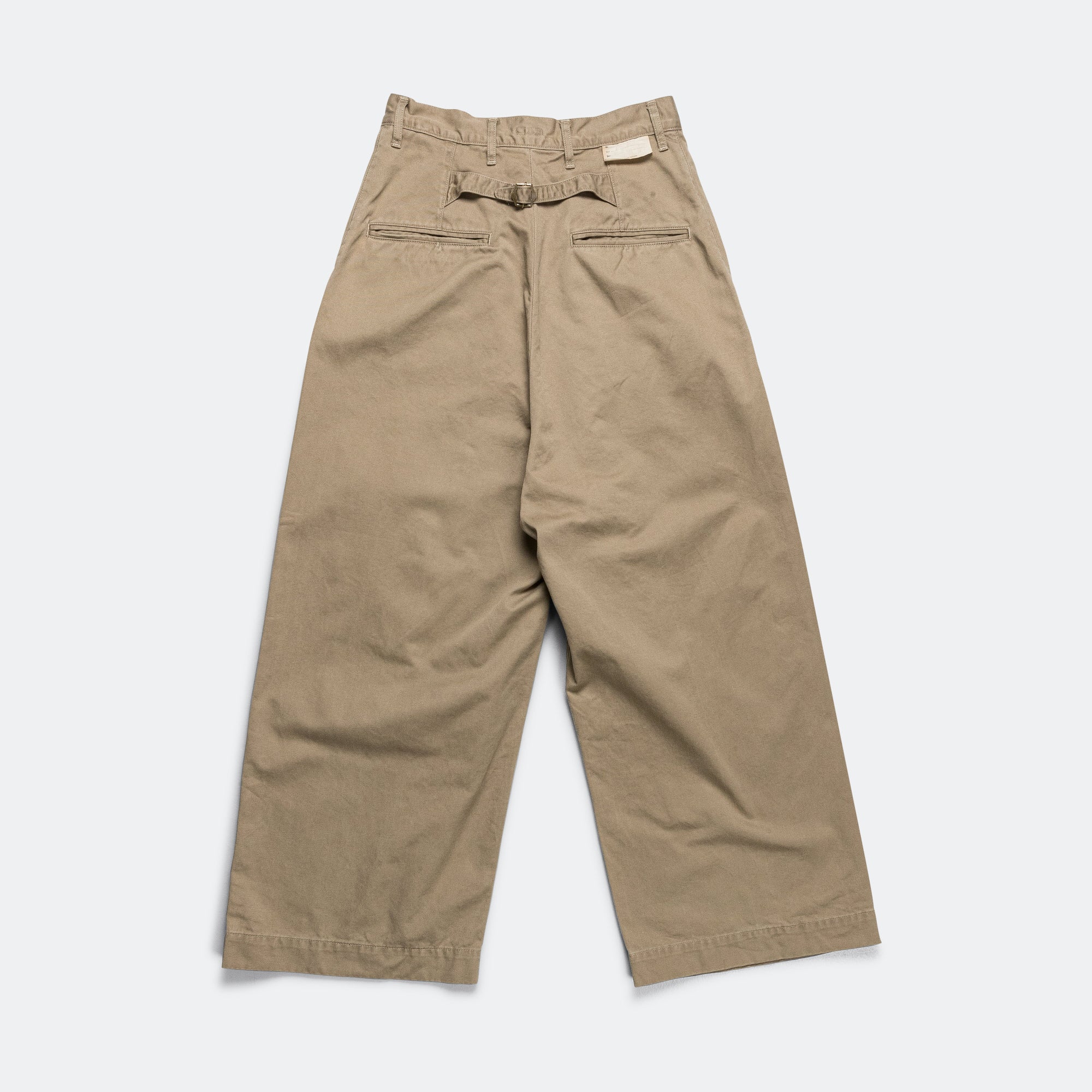 Chino High Waisted NIME Pants - Beige - Image 2