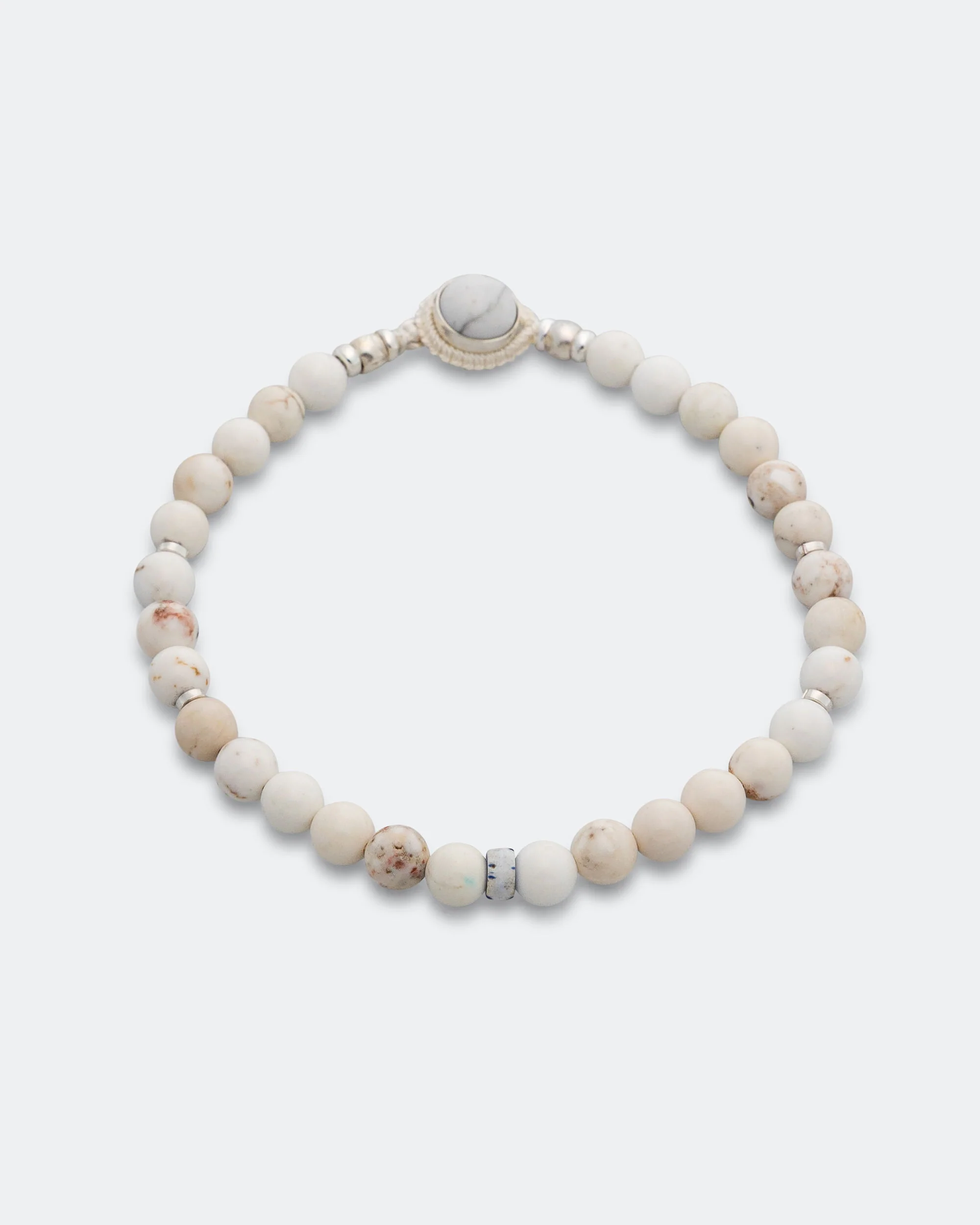 Circle8 Bracelet - Magnesite/925 Silver
