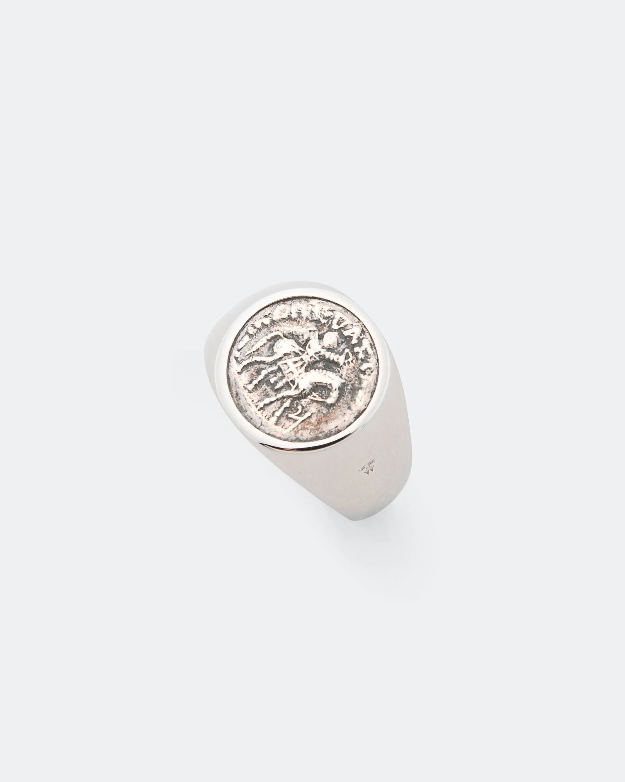 Coin Ring M - 925 Sterling Silver - Image 4