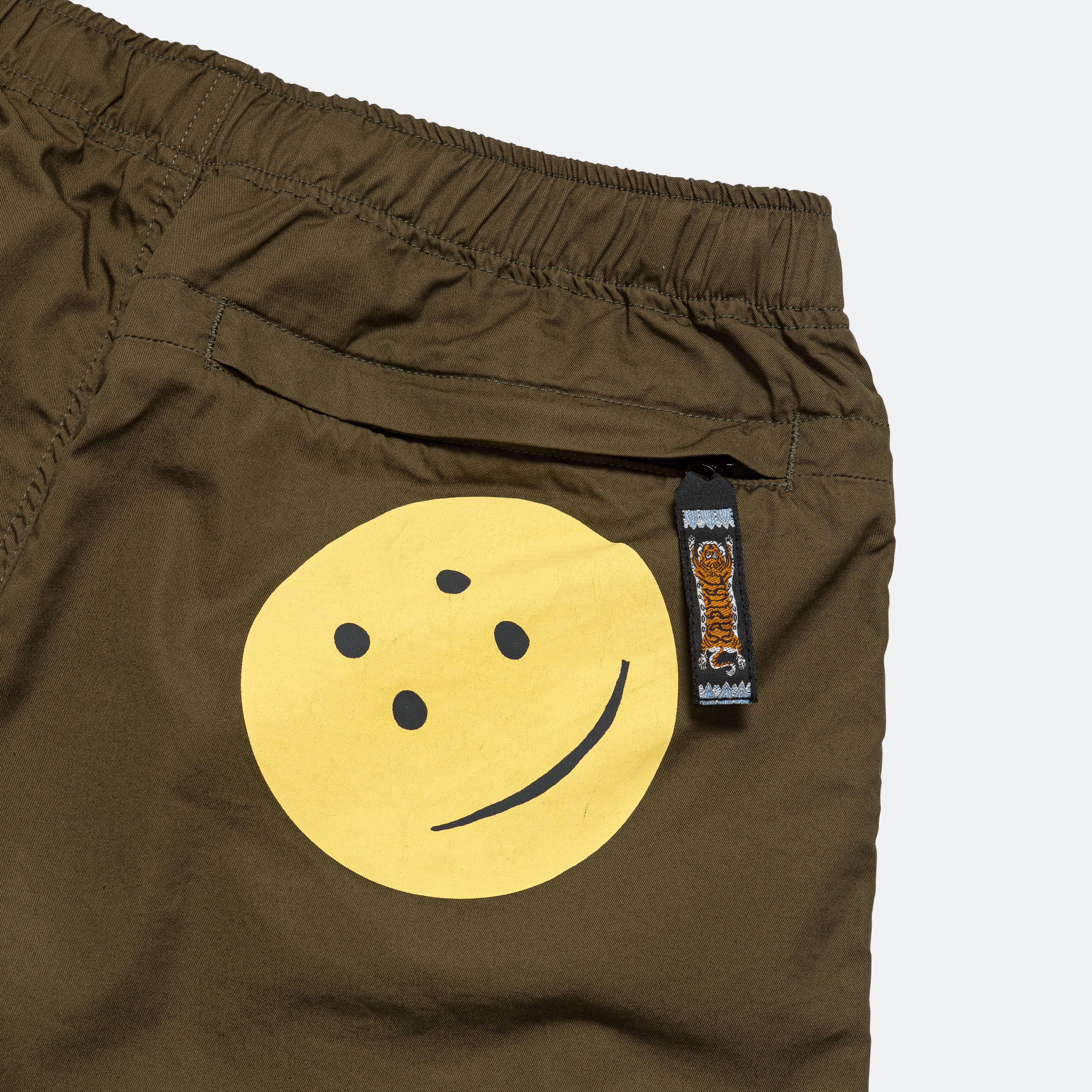 Combed Burberry EASY Shorts (RAINBOWY) - Khaki/Yellow - Image 5