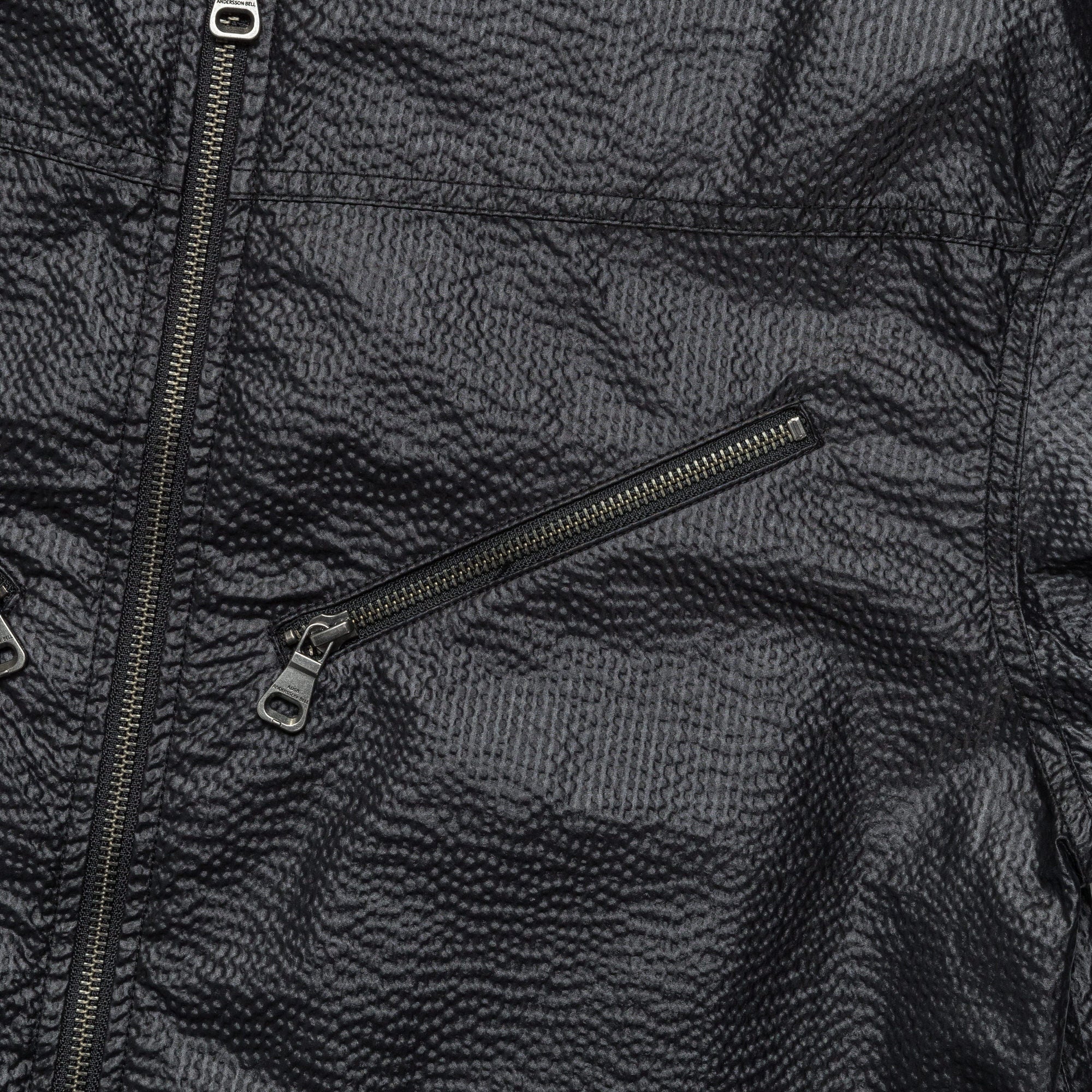 Convex Collarless Jacket - Black - Image 3